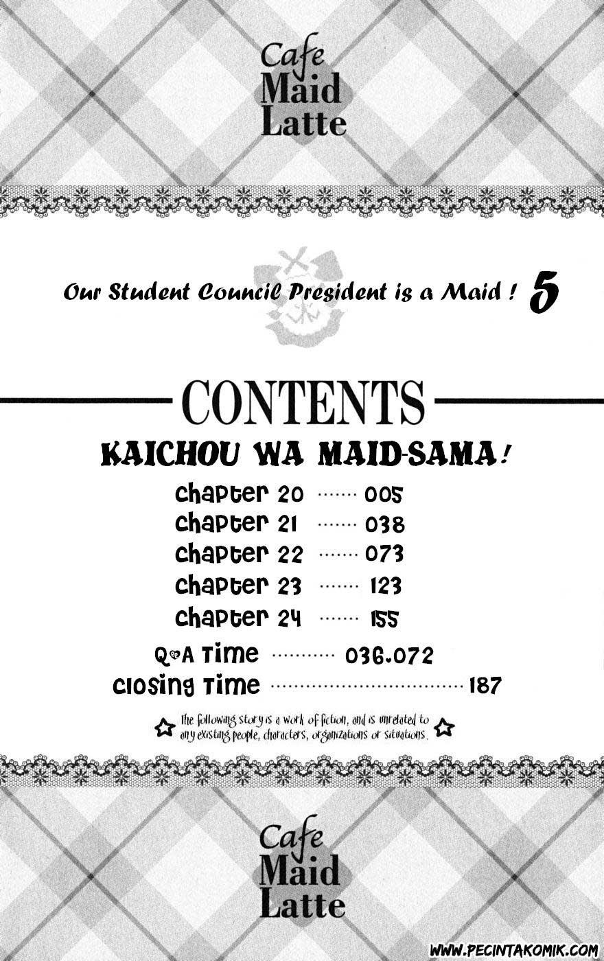Kaichou wa Maid-sama! Chapter 20 Gambar 6