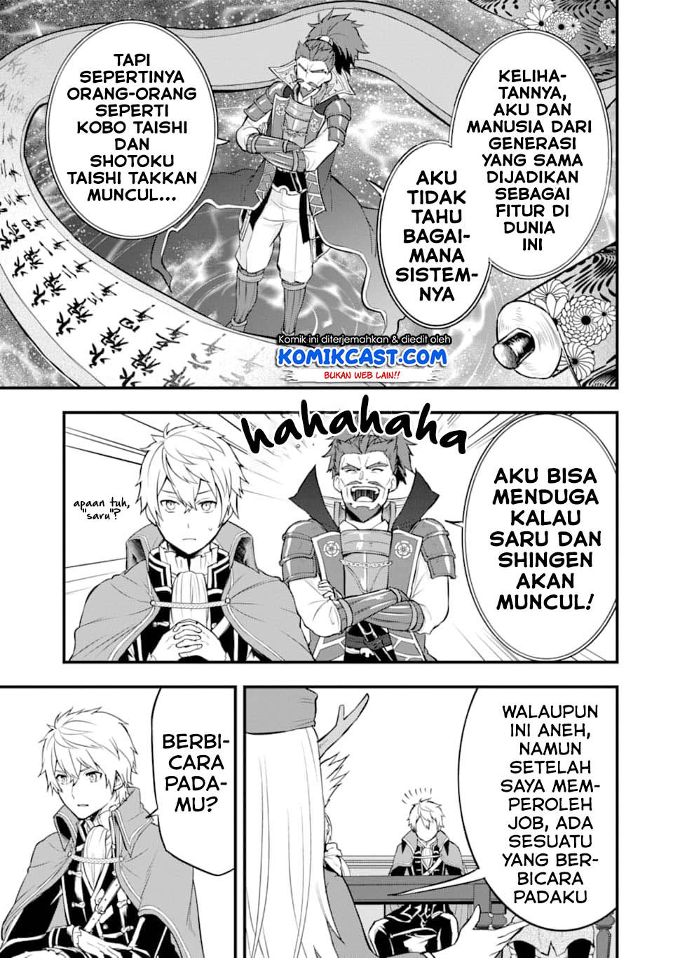 Oda Nobunaga to Iu Nazo no Shokugyo ga Mahou Kenshi yori Cheat Dattanode, Oukoku wo Tsukuru Koto ni  Chapter 22 Gambar 14