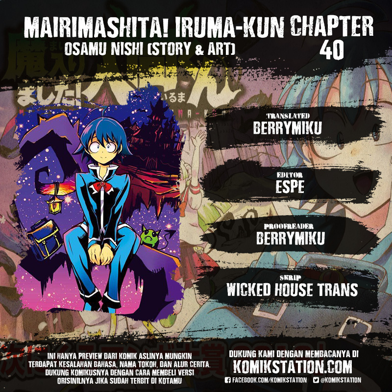 Baca Komik Mairimashita! Iruma-kun Chapter 40 Gambar 1