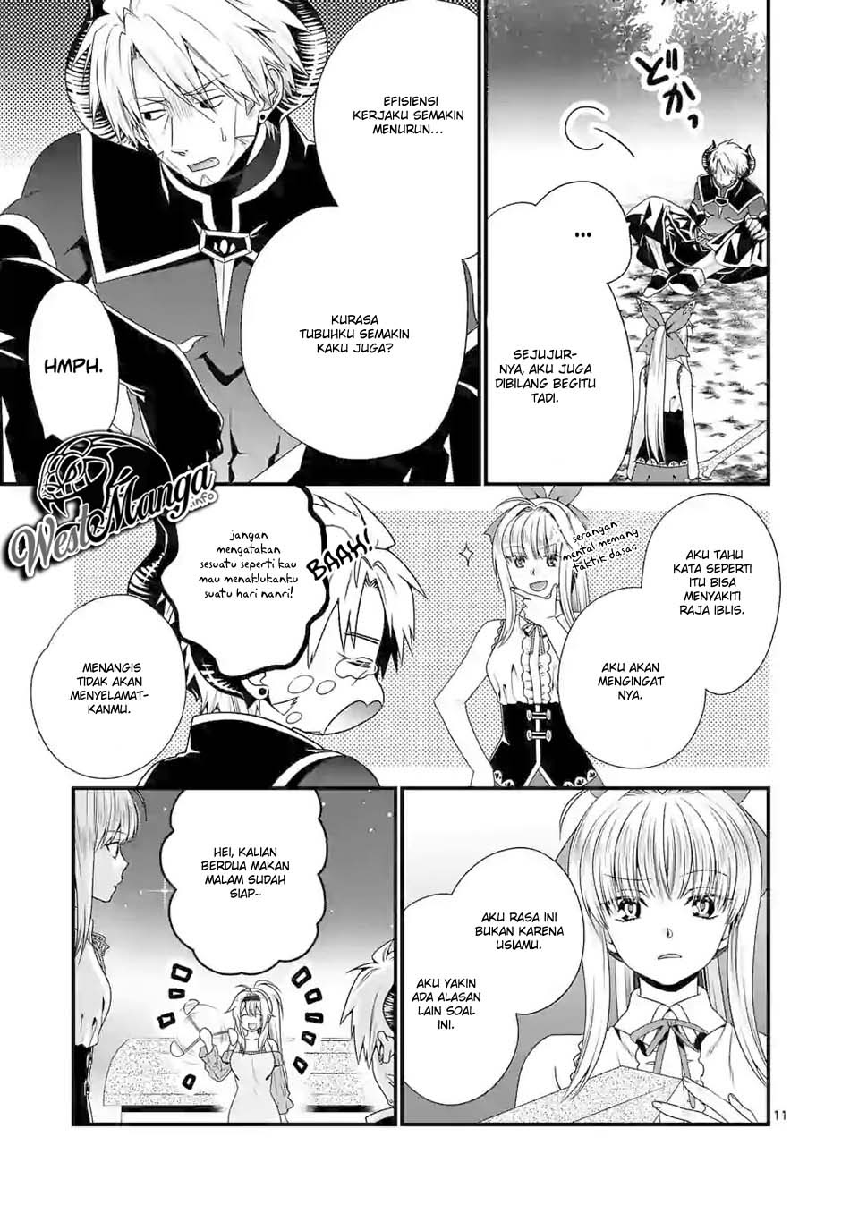 Maou desu Onna Yuusha no Hahaoya to Saikon Shita no de Onna Yuusha ga Giri no Musume ni Narimashita Chapter 30 Gambar 13