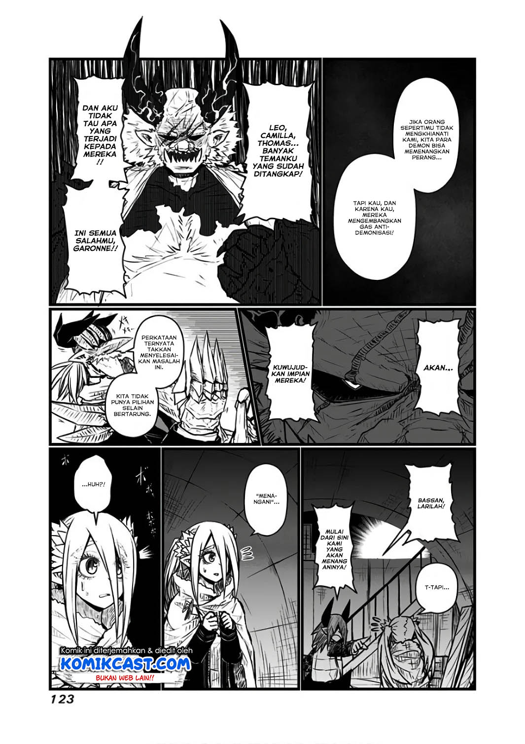 Musuko ga Kawaikute Shikataganai Mazoku no Hahaoya Chapter 90 Gambar 6