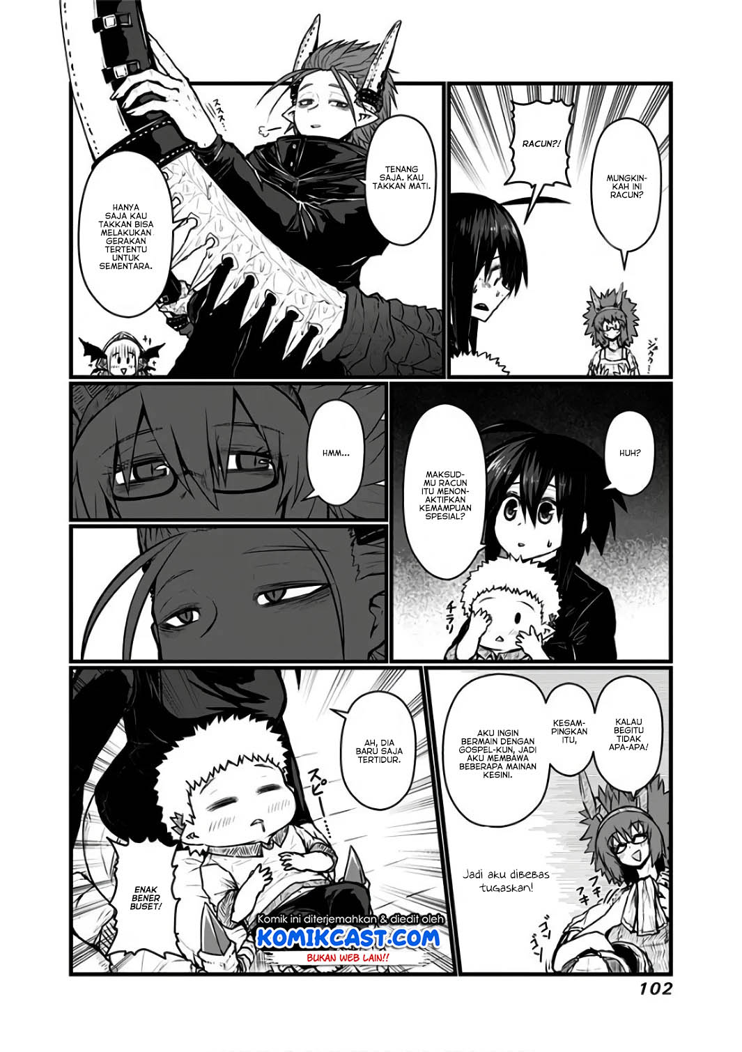 Musuko ga Kawaikute Shikataganai Mazoku no Hahaoya Chapter 88 Gambar 4