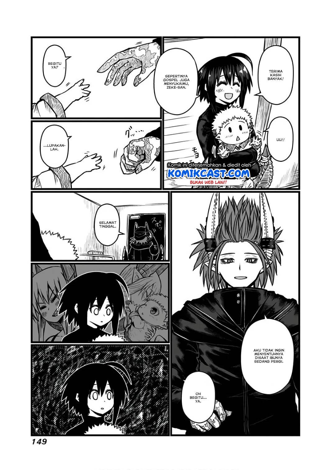 Musuko ga Kawaikute Shikataganai Mazoku no Hahaoya Chapter 93 Gambar 8