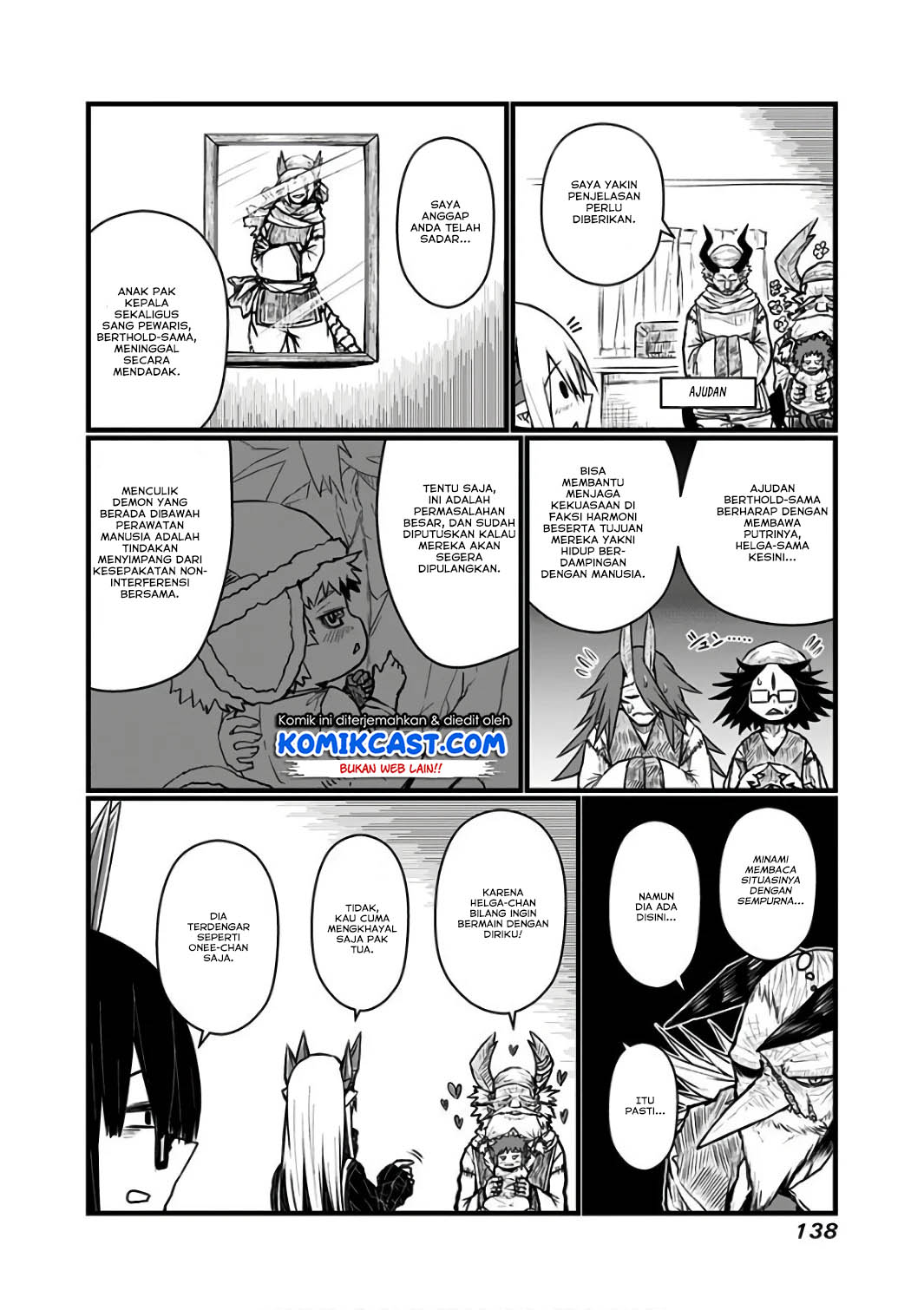 Musuko ga Kawaikute Shikataganai Mazoku no Hahaoya Chapter 92 Gambar 4