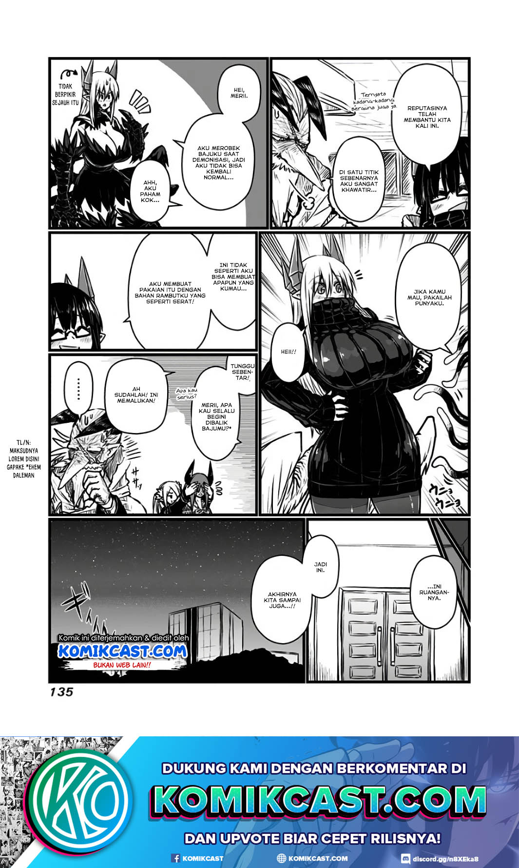 Musuko ga Kawaikute Shikataganai Mazoku no Hahaoya Chapter 91 Gambar 10