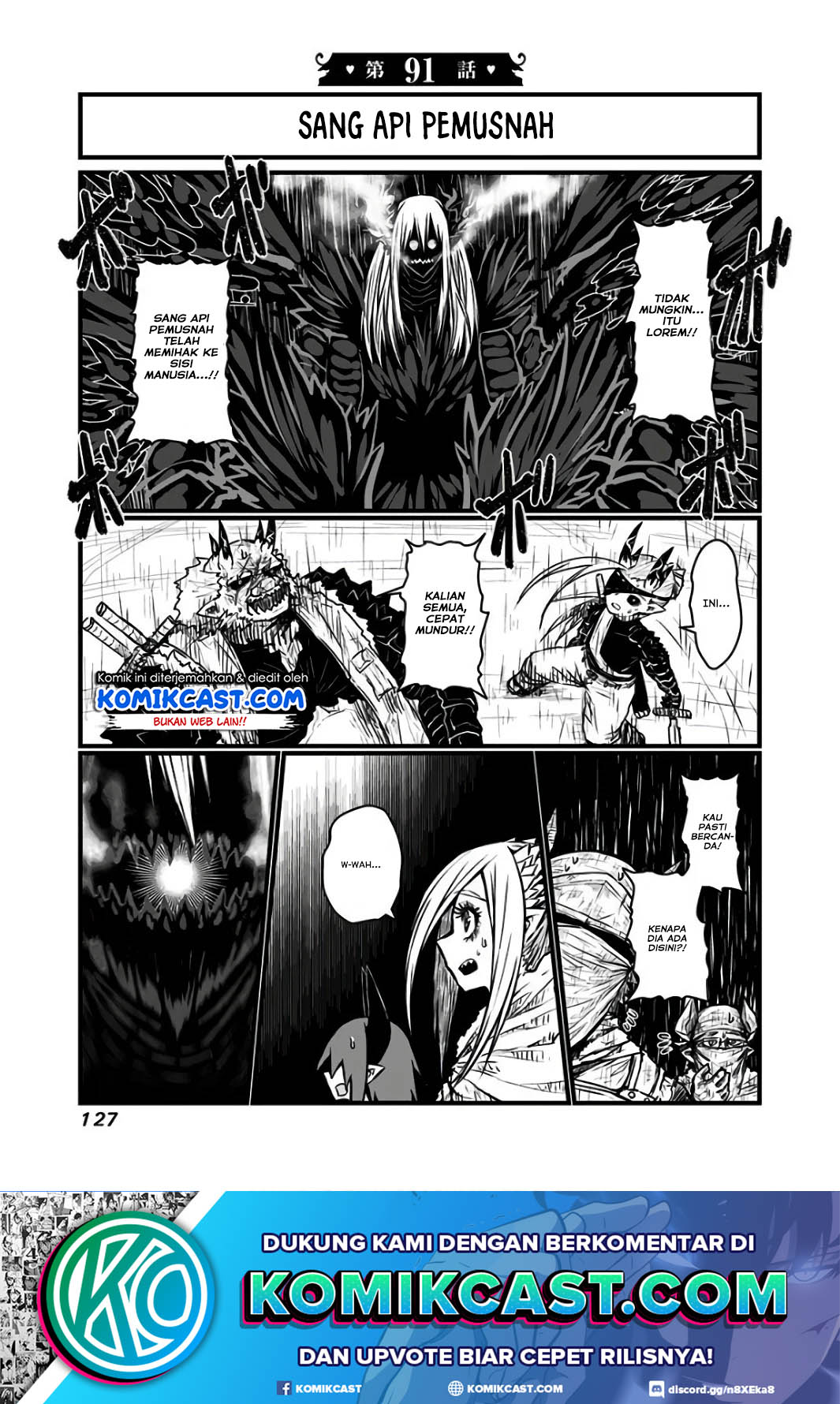 Baca Manga Musuko ga Kawaikute Shikataganai Mazoku no Hahaoya Chapter 91 Gambar 2
