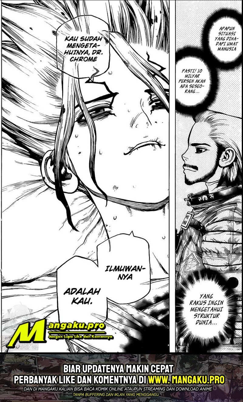 Dr. Stone Chapter 160 Gambar 18