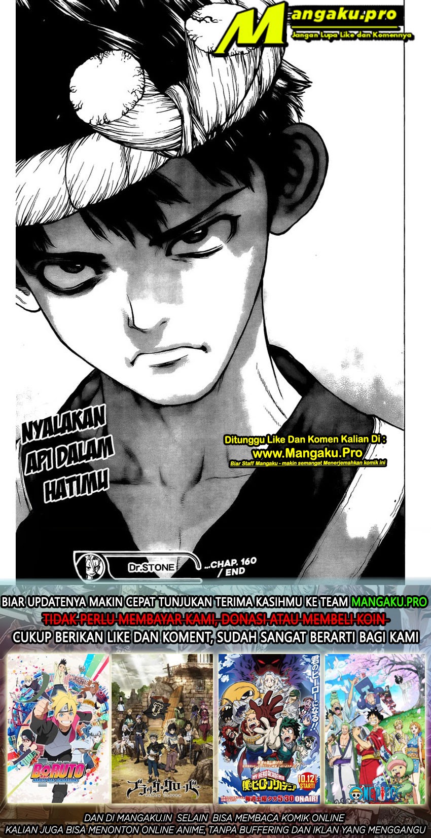 Dr. Stone Chapter 160 Gambar 19