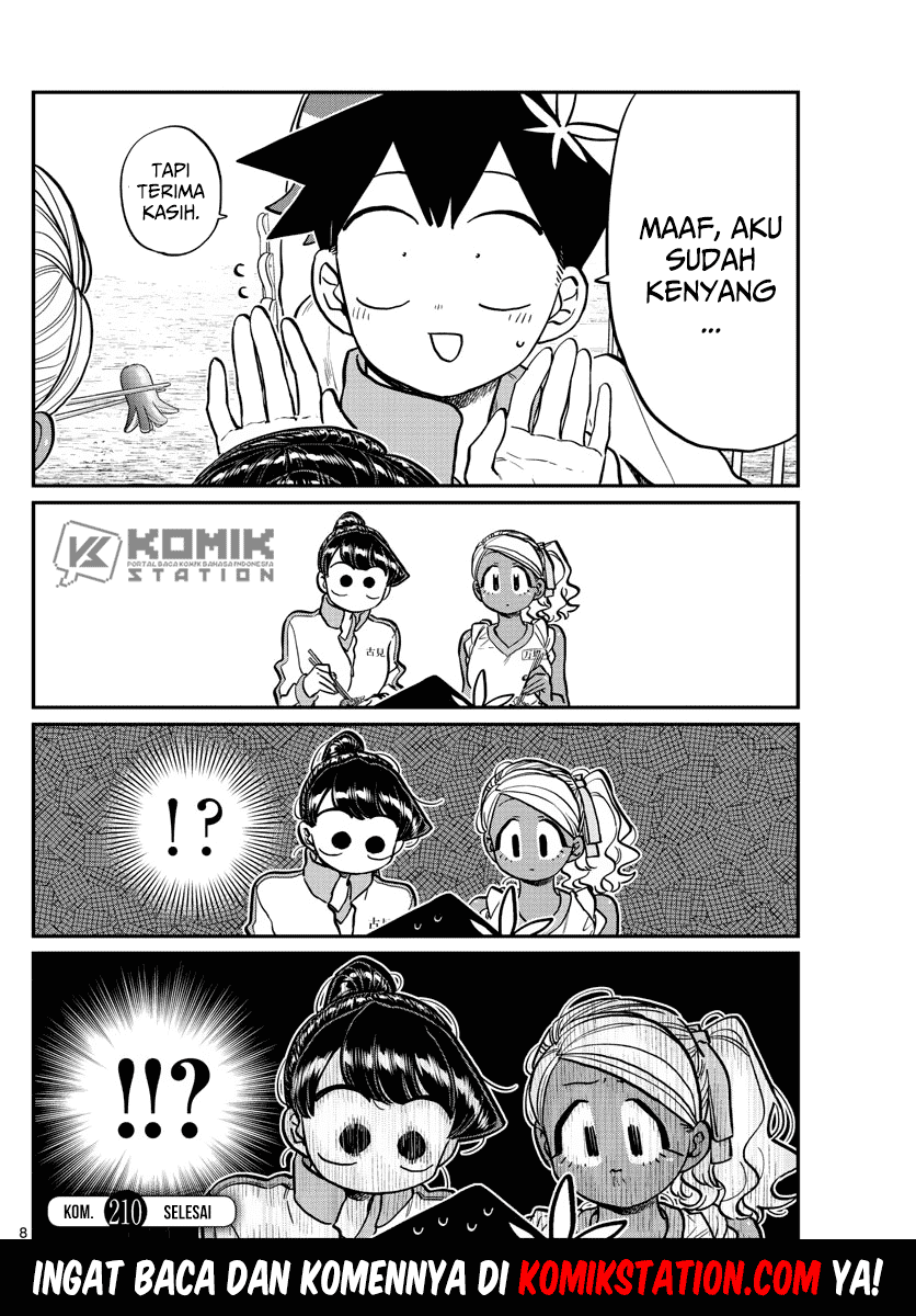 Komi-san wa Komyushou Desu Chapter 210 Gambar 9