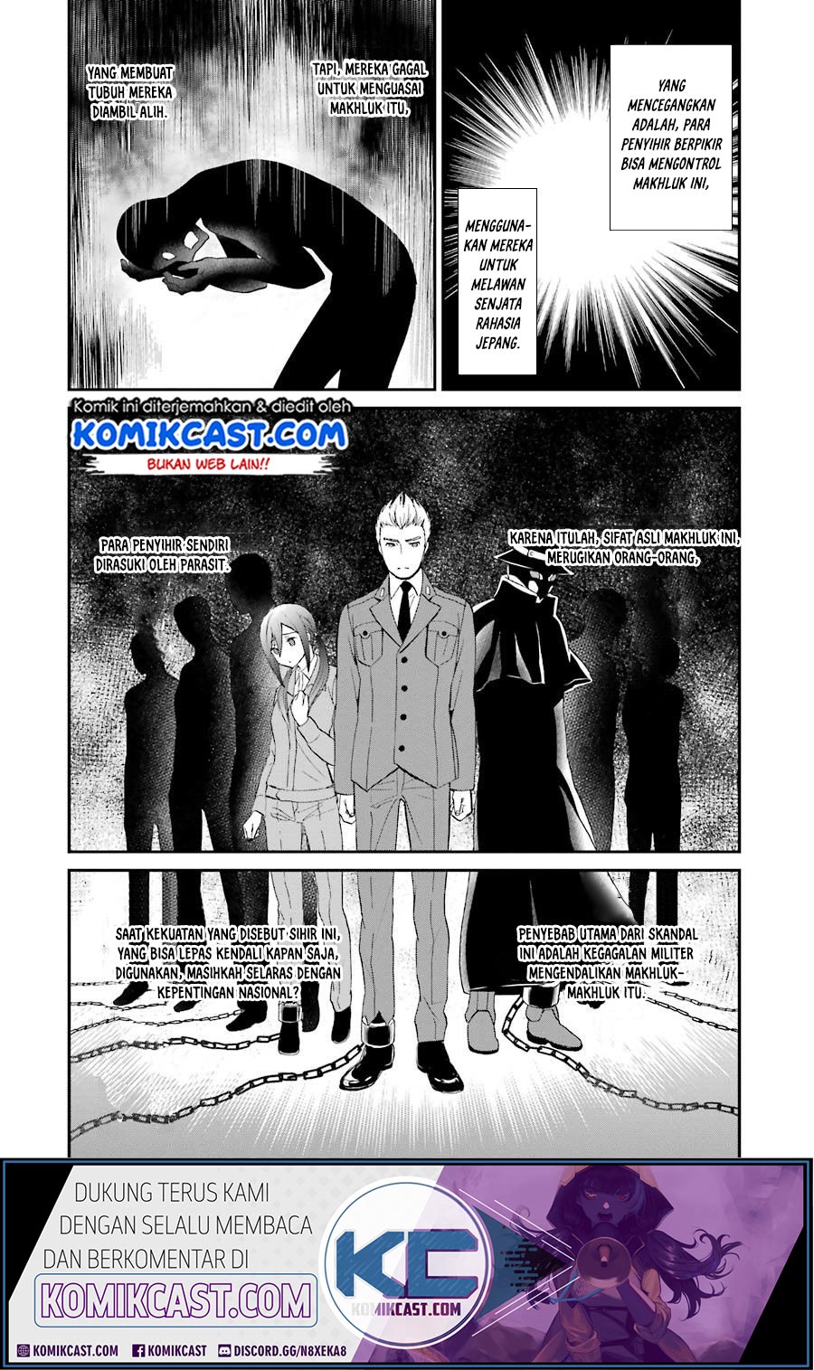 Mahouka Koukou no Rettousei – Raihousha-hen Chapter 17 Gambar 9