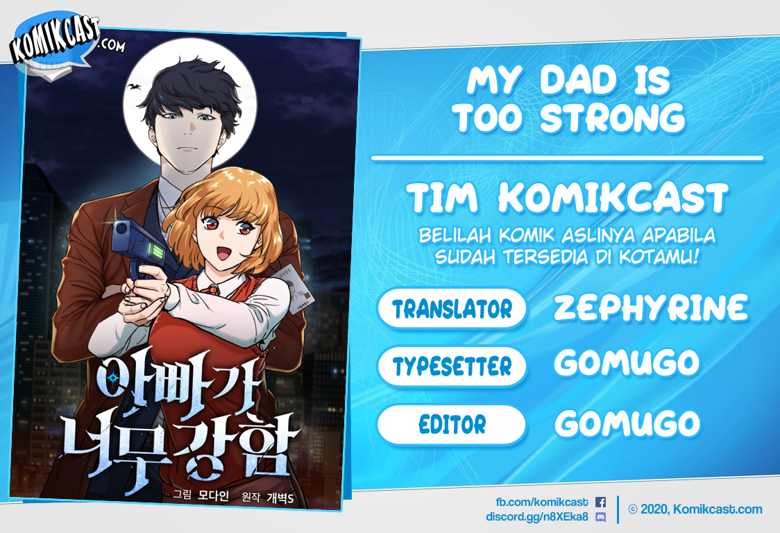 Baca Komik My Dad Is Too Strong Chapter 3 Gambar 1