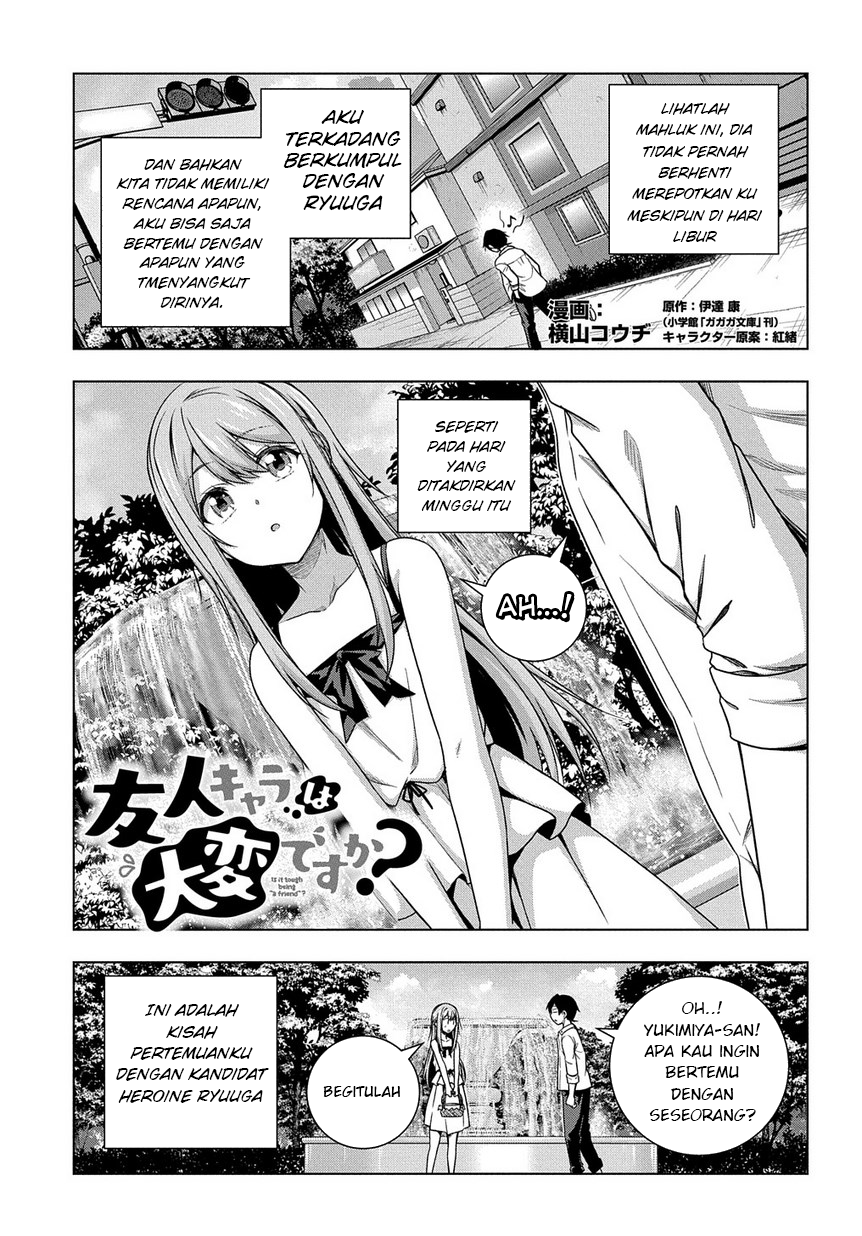 Baca Manga Is it Tough Being a Friend? Chapter 3 Gambar 2