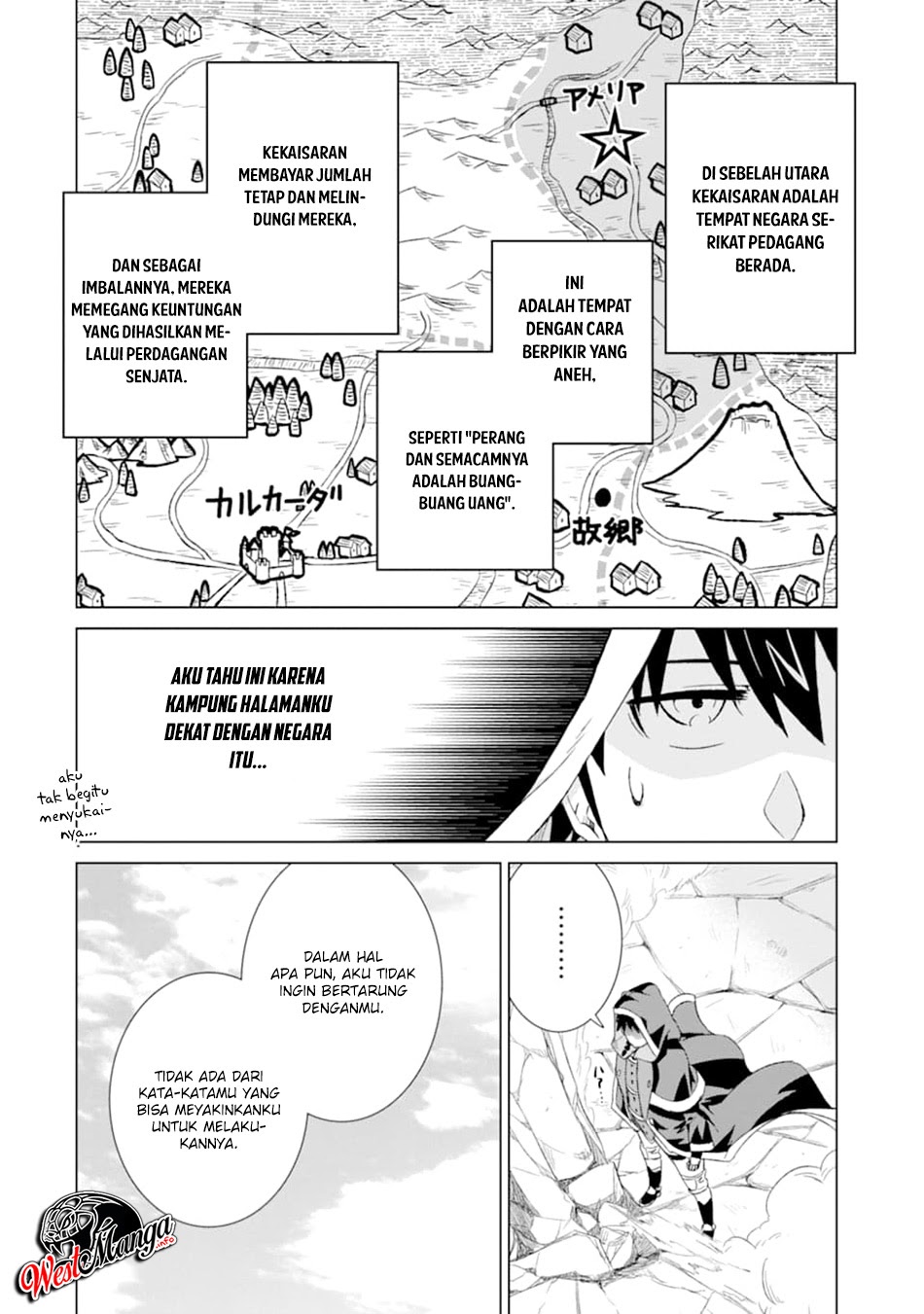 Isekai de tadahitori no mamono tsukai ~ tenshoku shitara maou ni machigawa remashita Chapter 13 Gambar 39