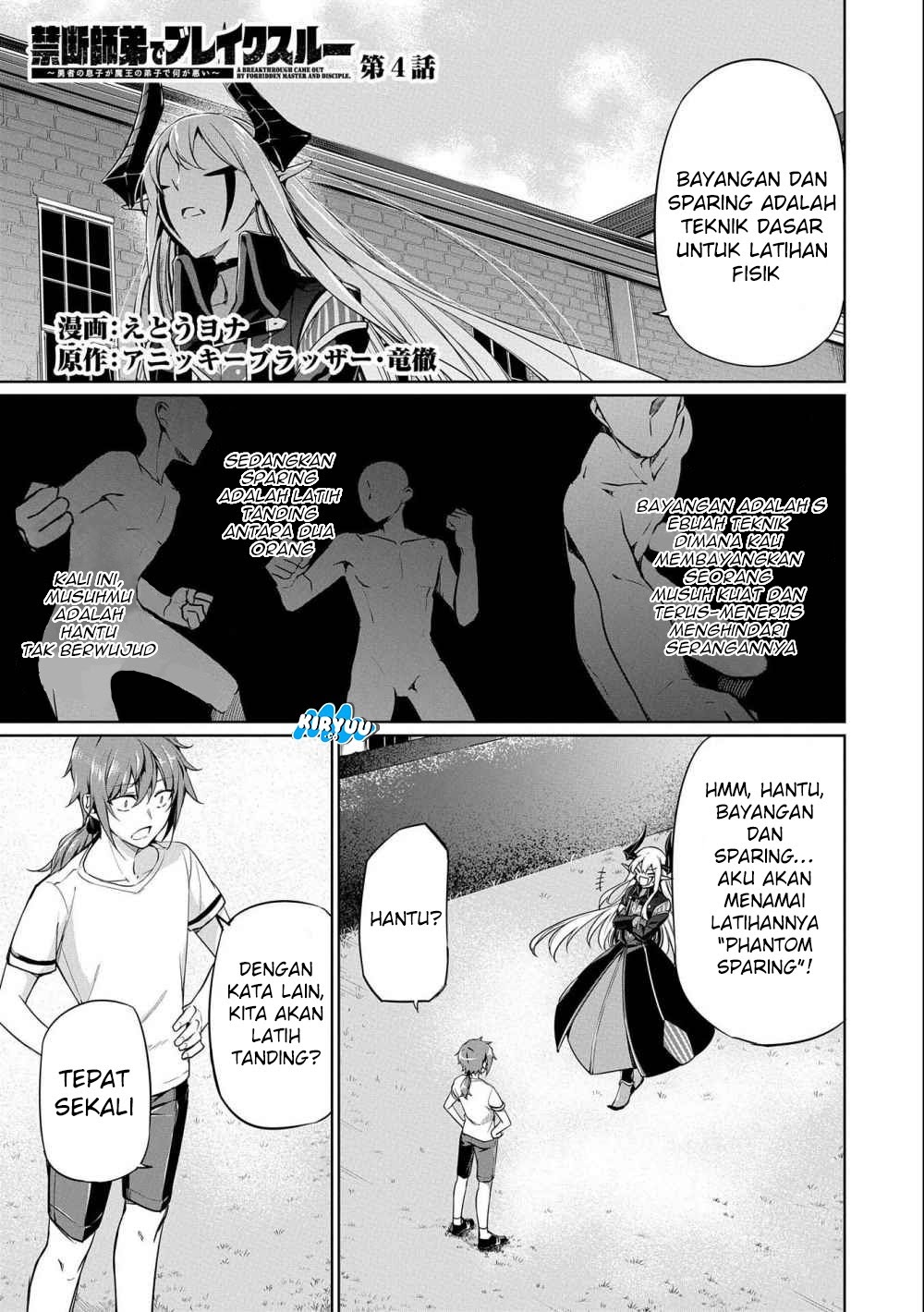 Baca Manga A Breakthrough Brought by Forbidden Master and Disciple Chapter 4 Gambar 2