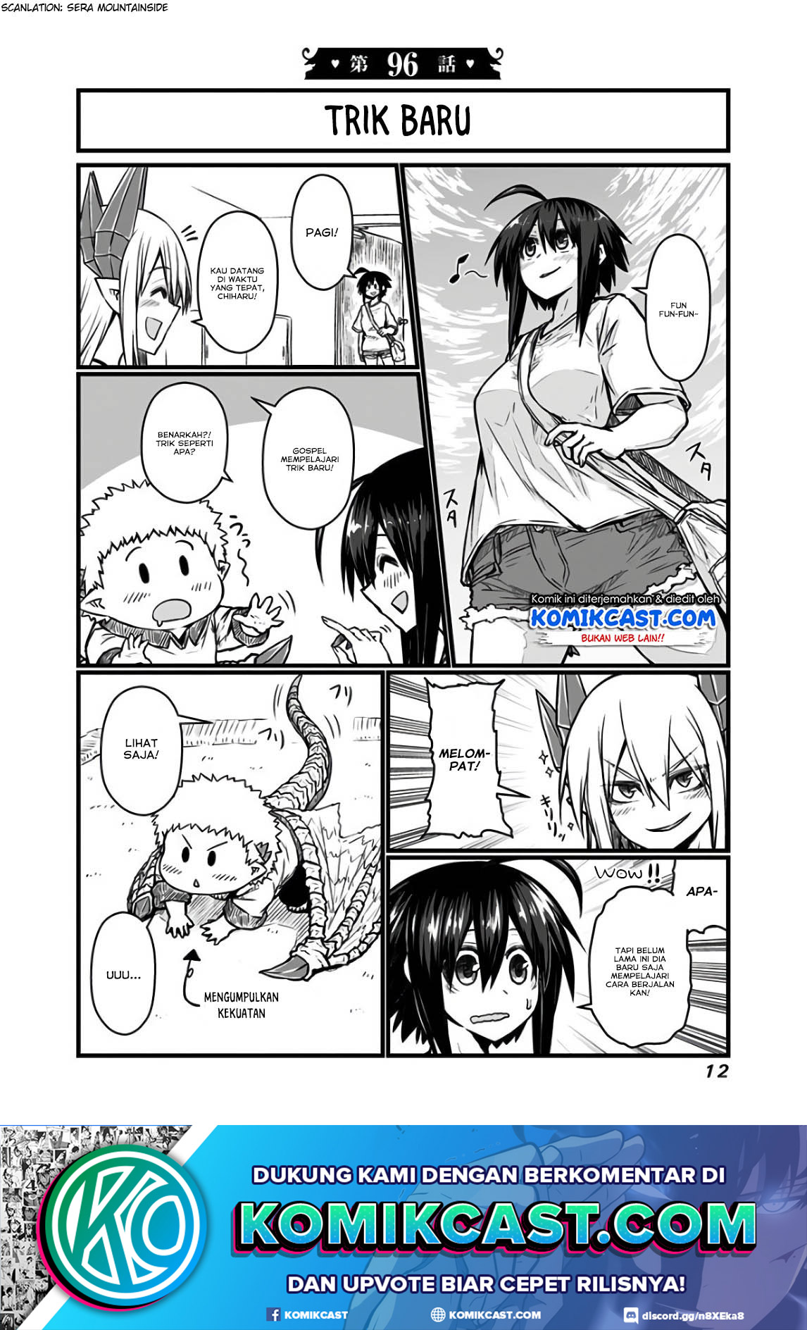 Baca Manga Musuko ga Kawaikute Shikataganai Mazoku no Hahaoya Chapter 96 Gambar 2