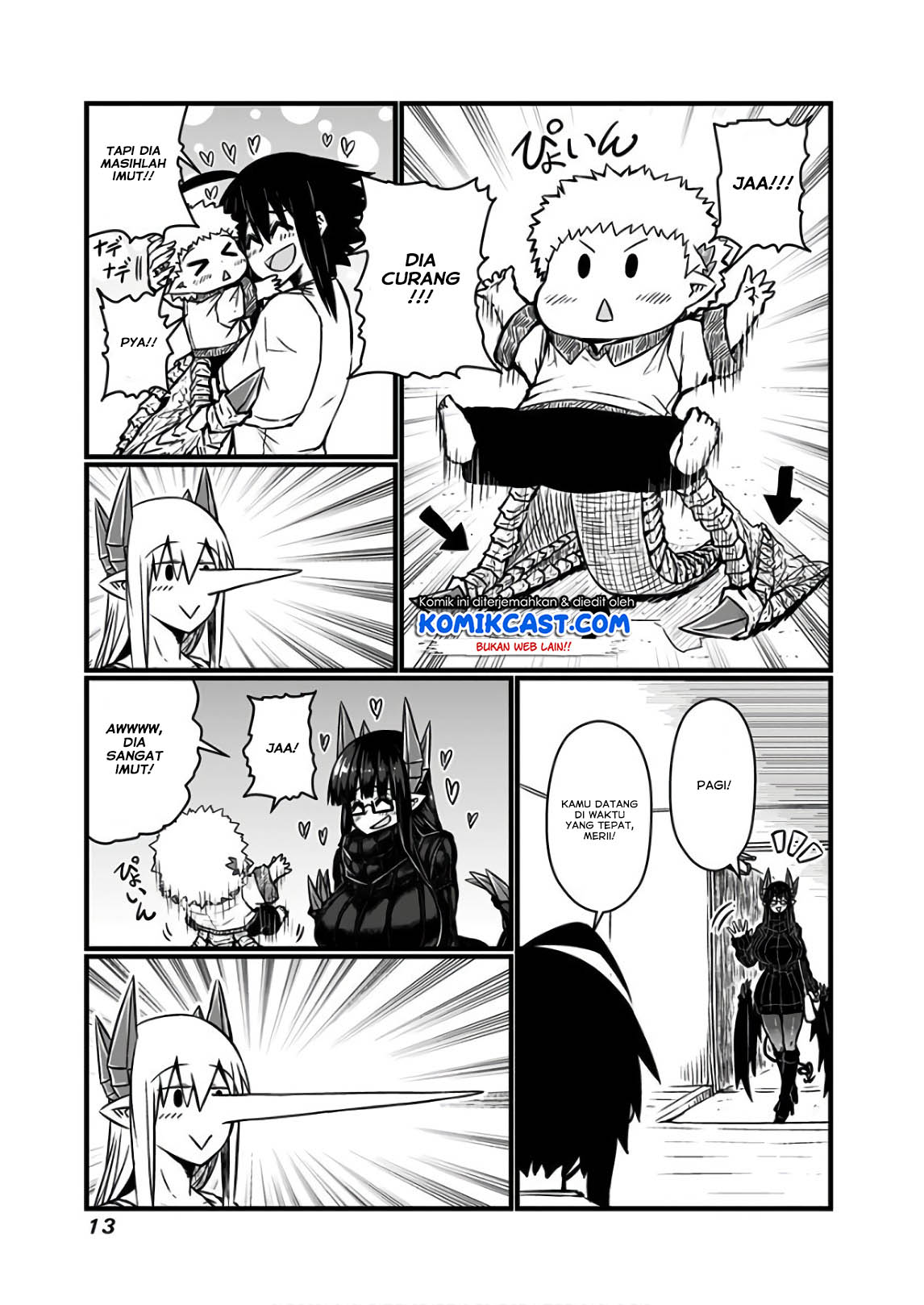 Musuko ga Kawaikute Shikataganai Mazoku no Hahaoya Chapter 96 Gambar 3