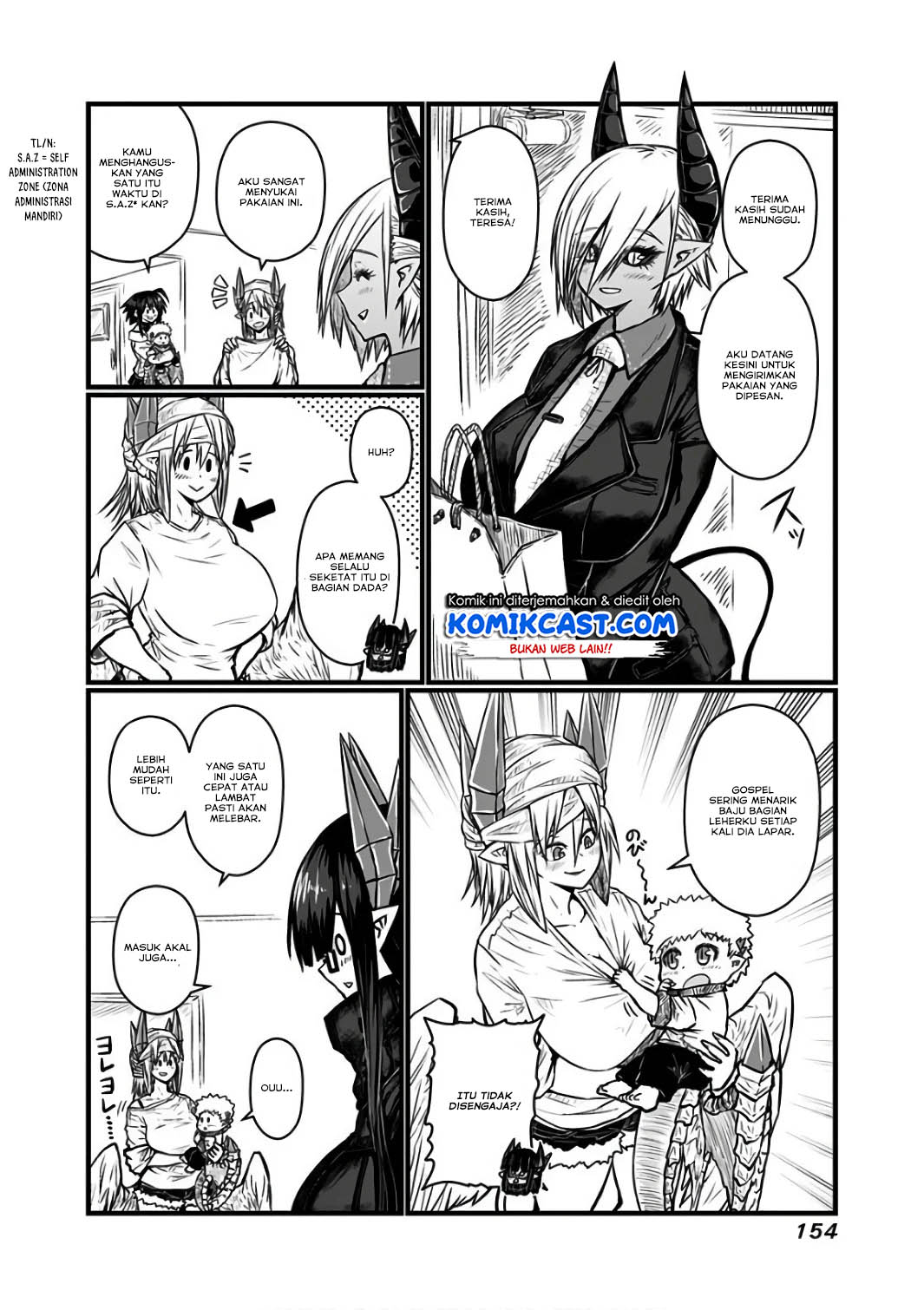 Musuko ga Kawaikute Shikataganai Mazoku no Hahaoya Chapter 94 Gambar 4