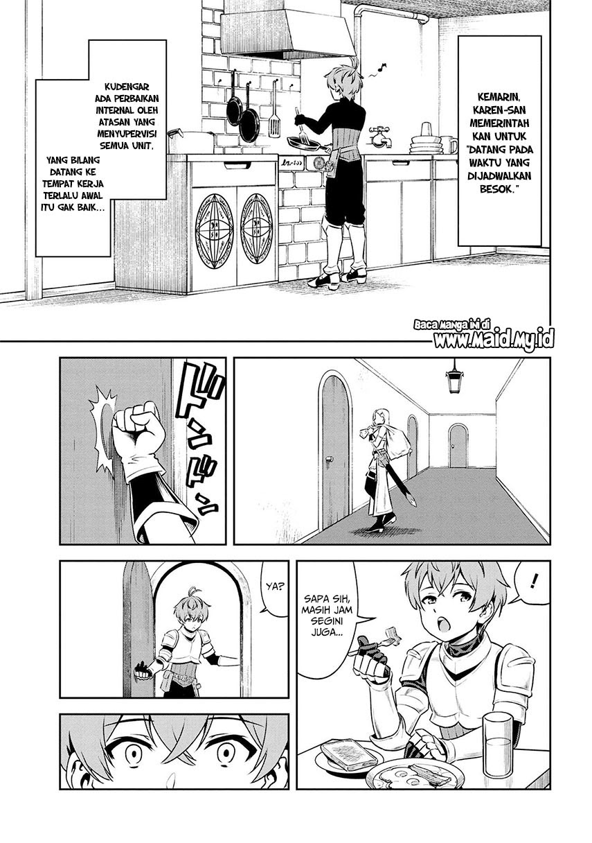 Toshiue elite onna kishi ga boku no mae de dake kawaii Chapter 4.2 Gambar 5