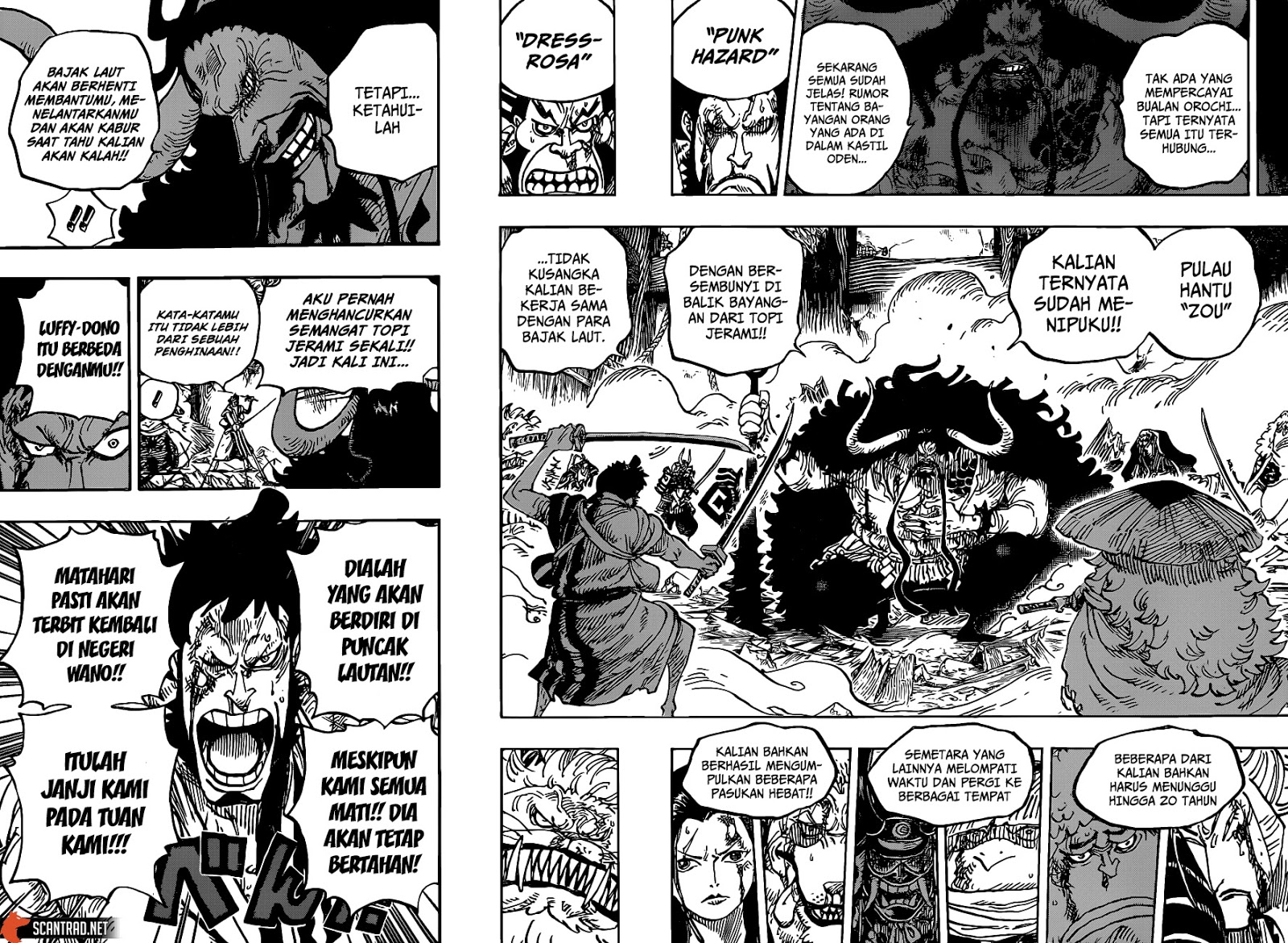 One Piece Chapter 987 - HD Gambar 10