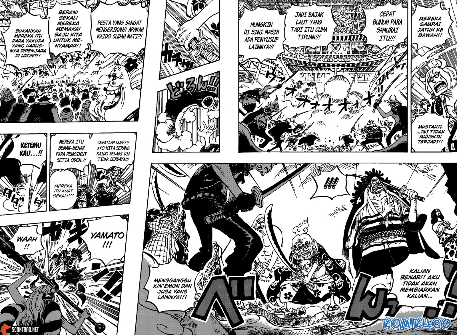 One Piece Chapter 987 - HD Gambar 7