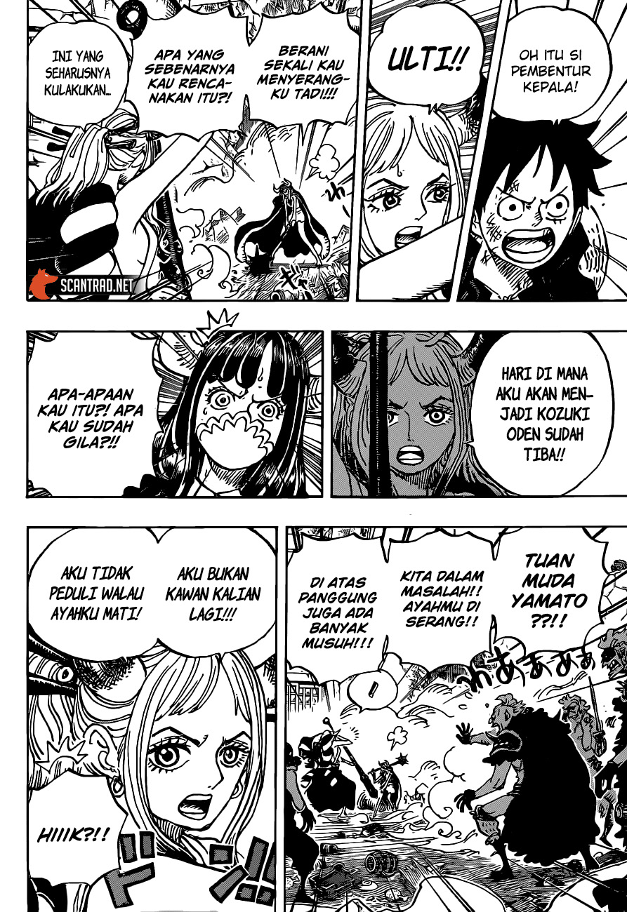 One Piece Chapter 987 - HD Gambar 8