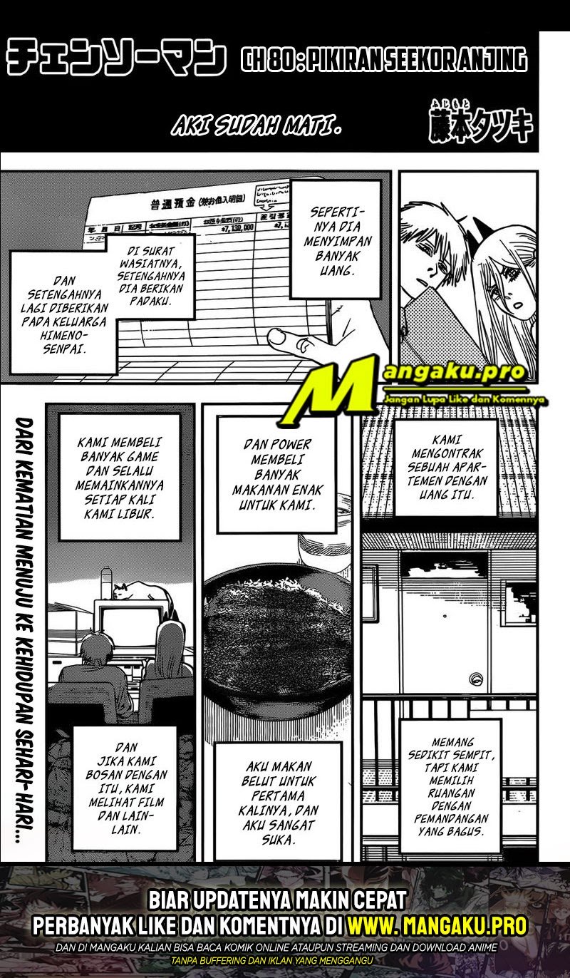 Baca Manga Chainsaw Man Chapter 80 Gambar 2