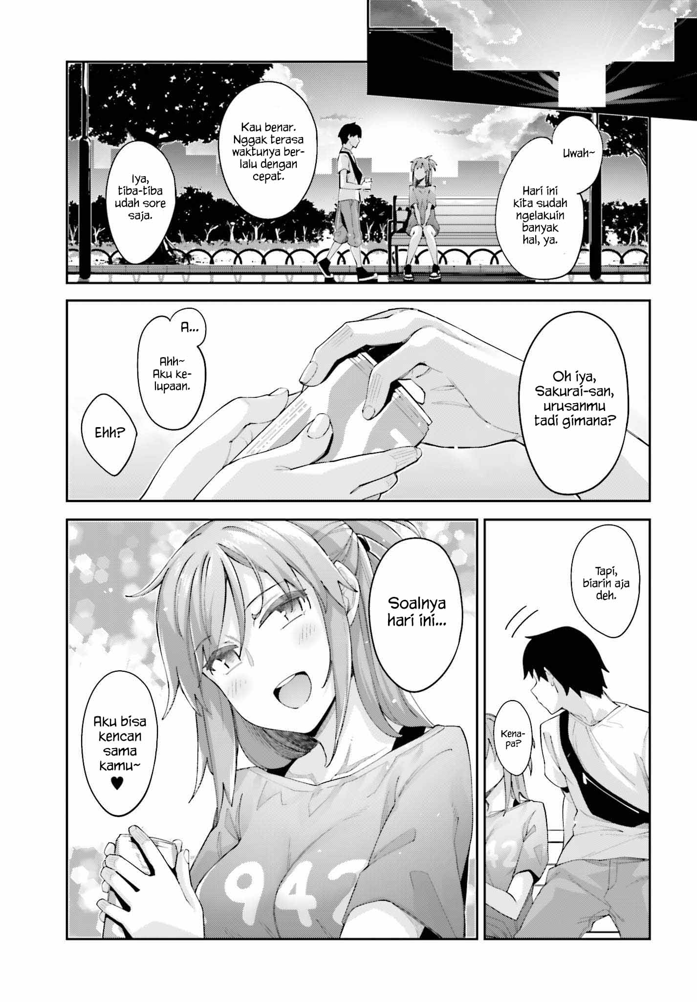 Sakurai-san Wants To Be Noticed Chapter 5 Gambar 15