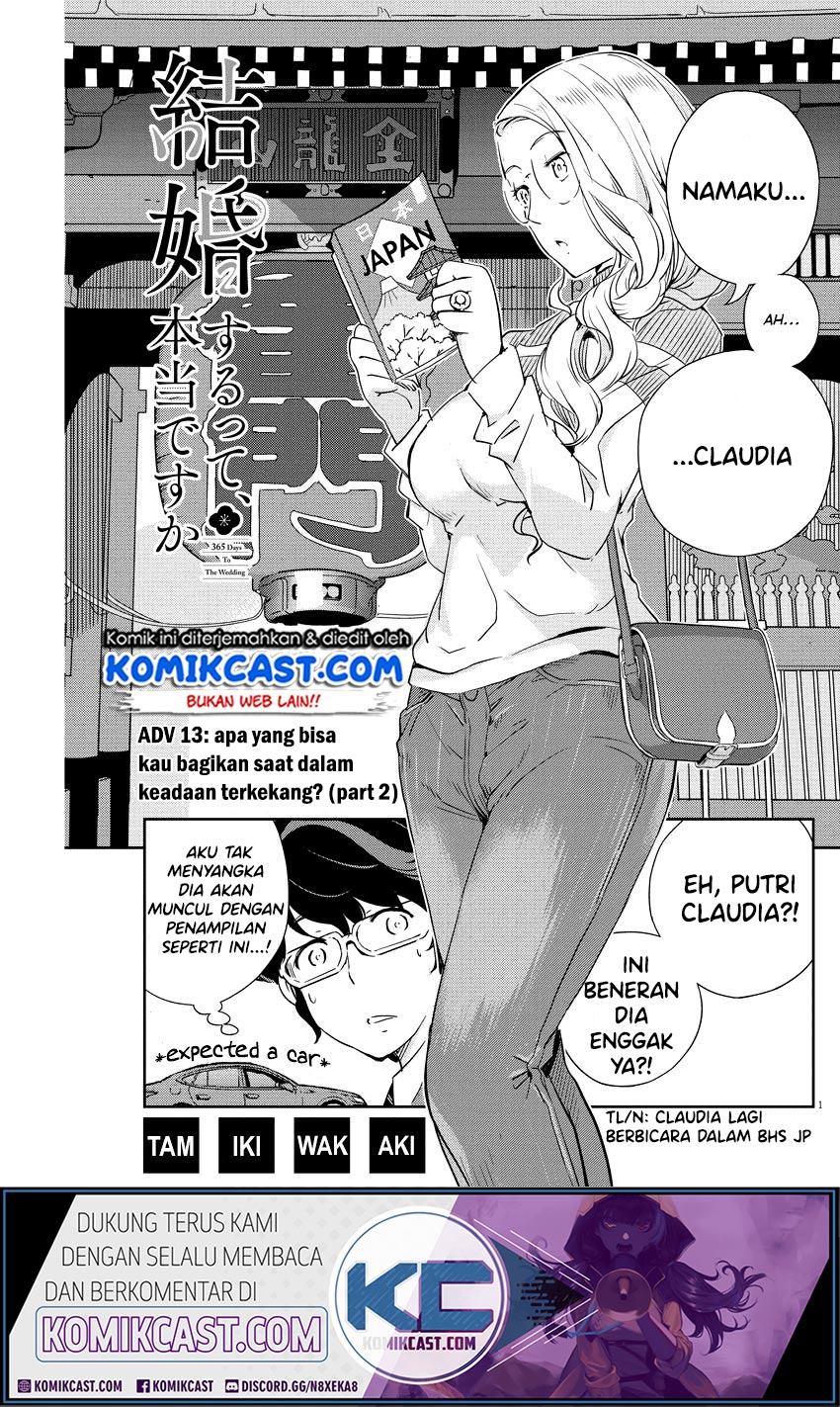 Baca Manga Kekkon Surutte, Hontou Desu Ka? Chapter 13 Gambar 2