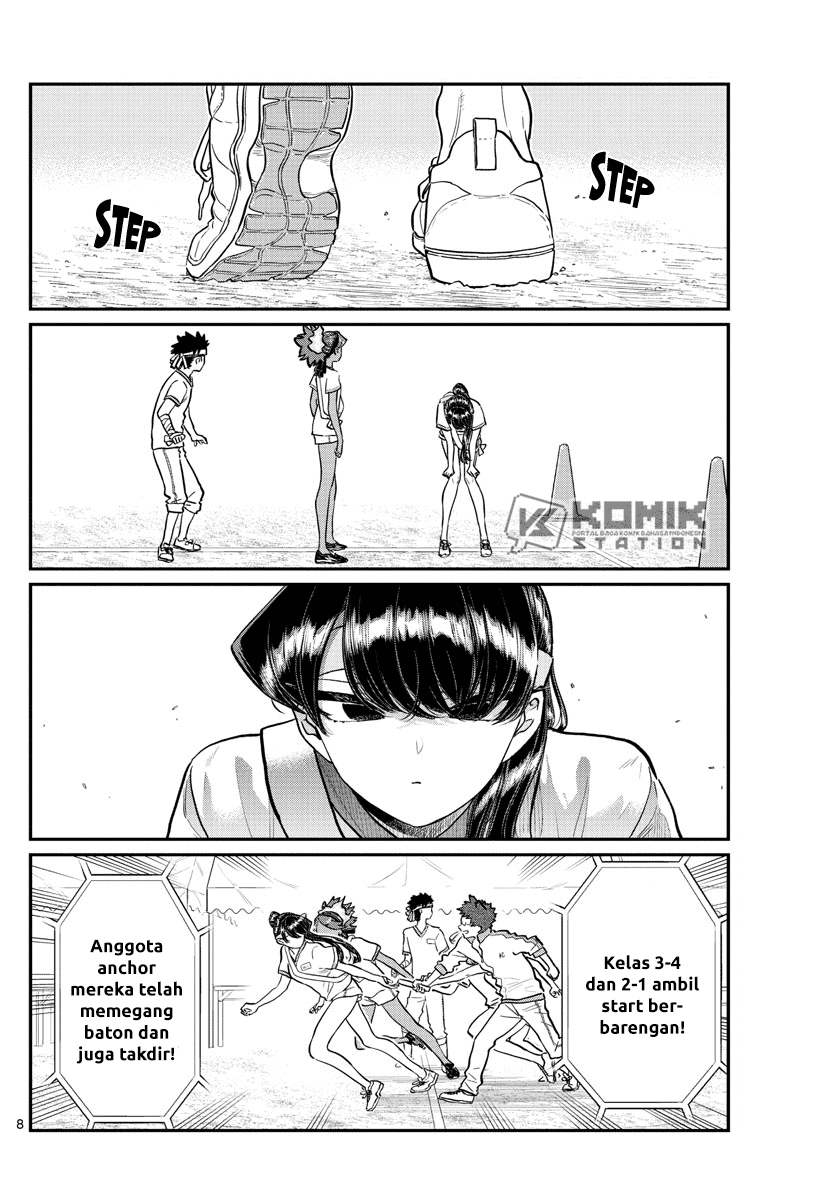 Komi-san wa Komyushou Desu Chapter 212 Gambar 7