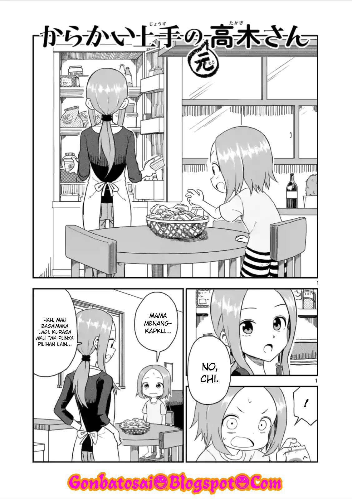 Baca Manga Karakai Jouzu no (Moto) Takagi-san Chapter 46 Gambar 2