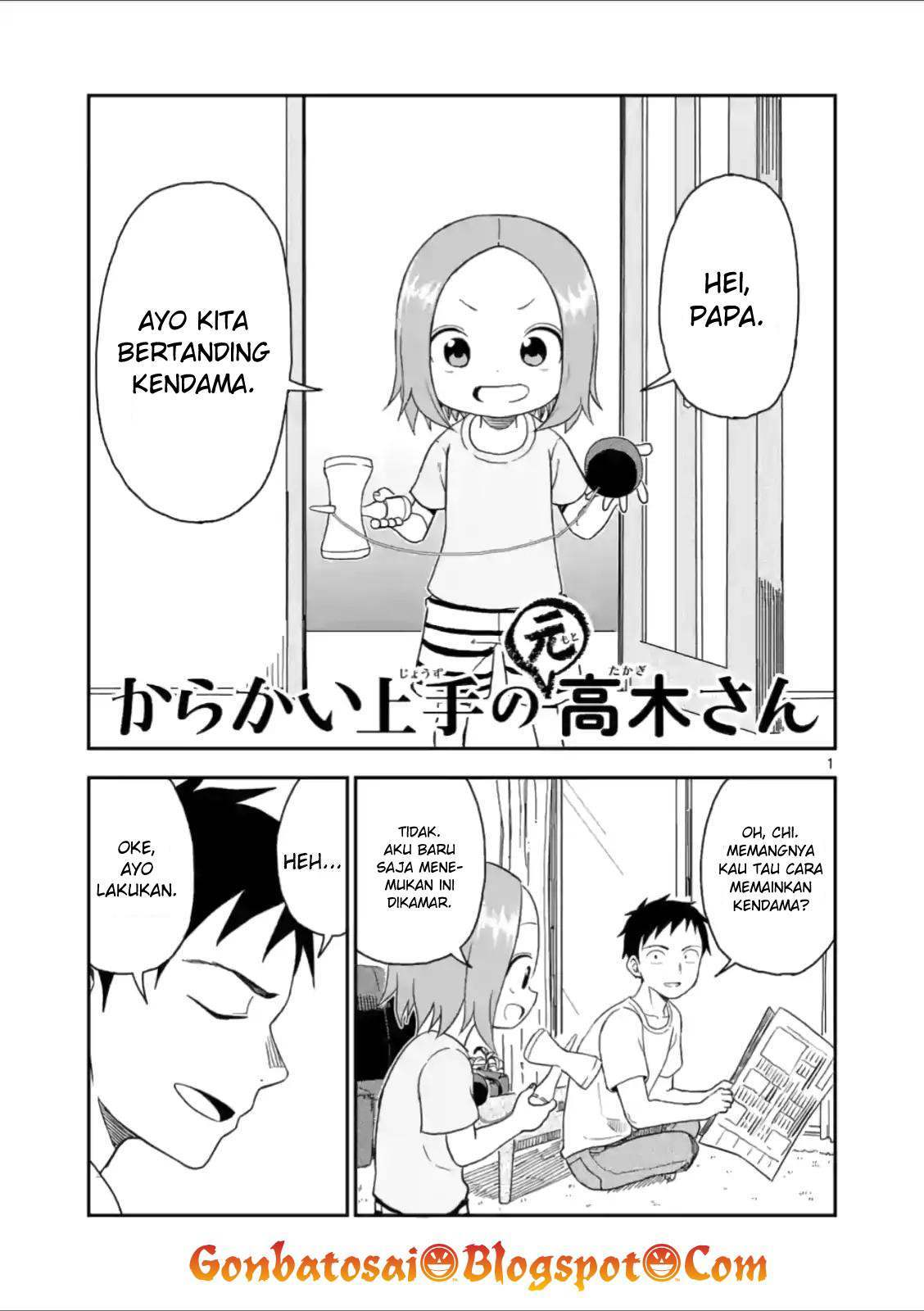 Baca Manga Karakai Jouzu no (Moto) Takagi-san Chapter 45 Gambar 2