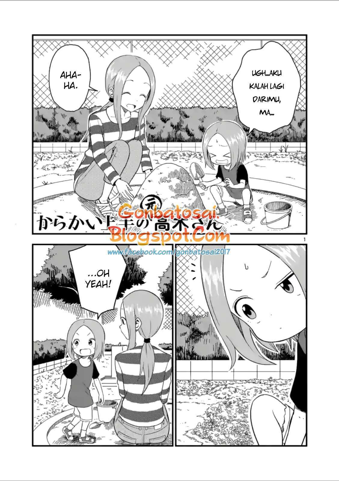 Baca Manga Karakai Jouzu no (Moto) Takagi-san Chapter 43 Gambar 2