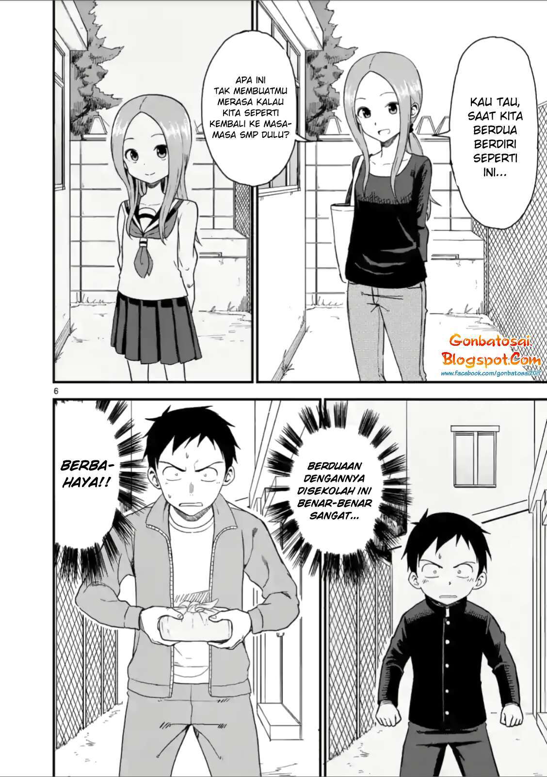 Karakai Jouzu no (Moto) Takagi-san Chapter 42 Gambar 8