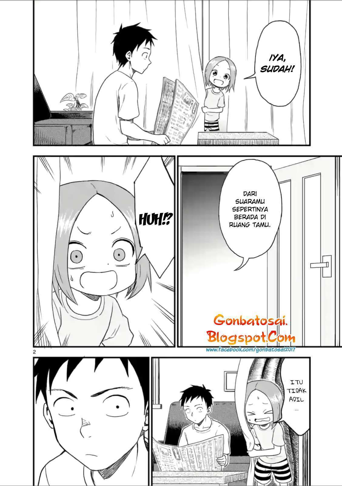 Karakai Jouzu no (Moto) Takagi-san Chapter 41 Gambar 3