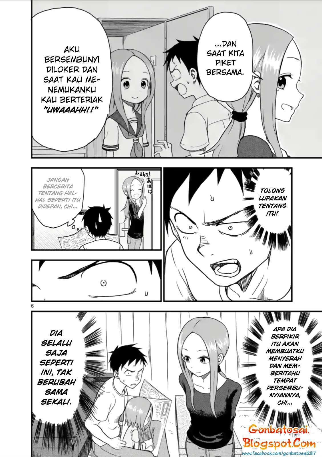 Karakai Jouzu no (Moto) Takagi-san Chapter 41 Gambar 8