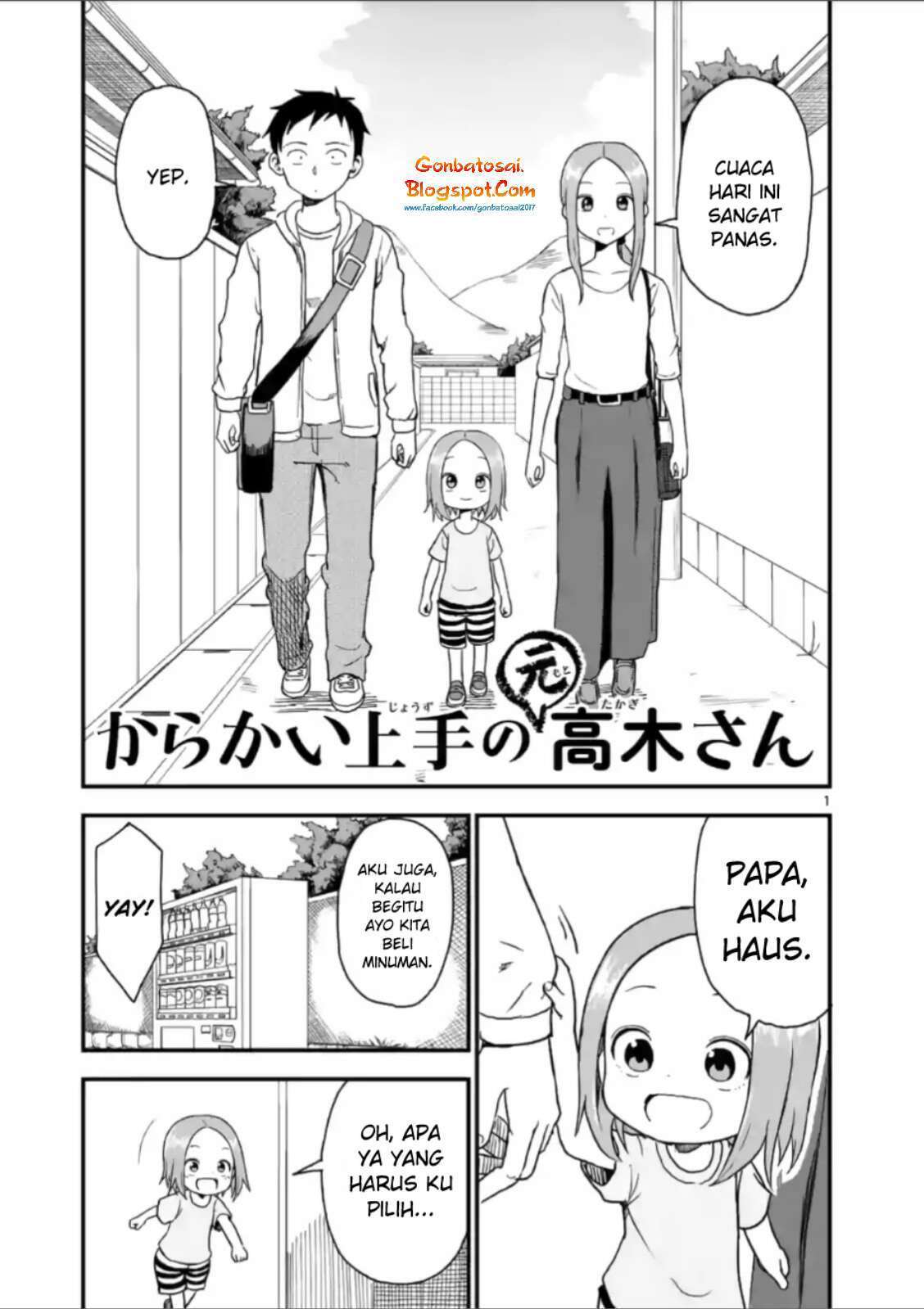 Baca Manga Karakai Jouzu no (Moto) Takagi-san Chapter 40 Gambar 2