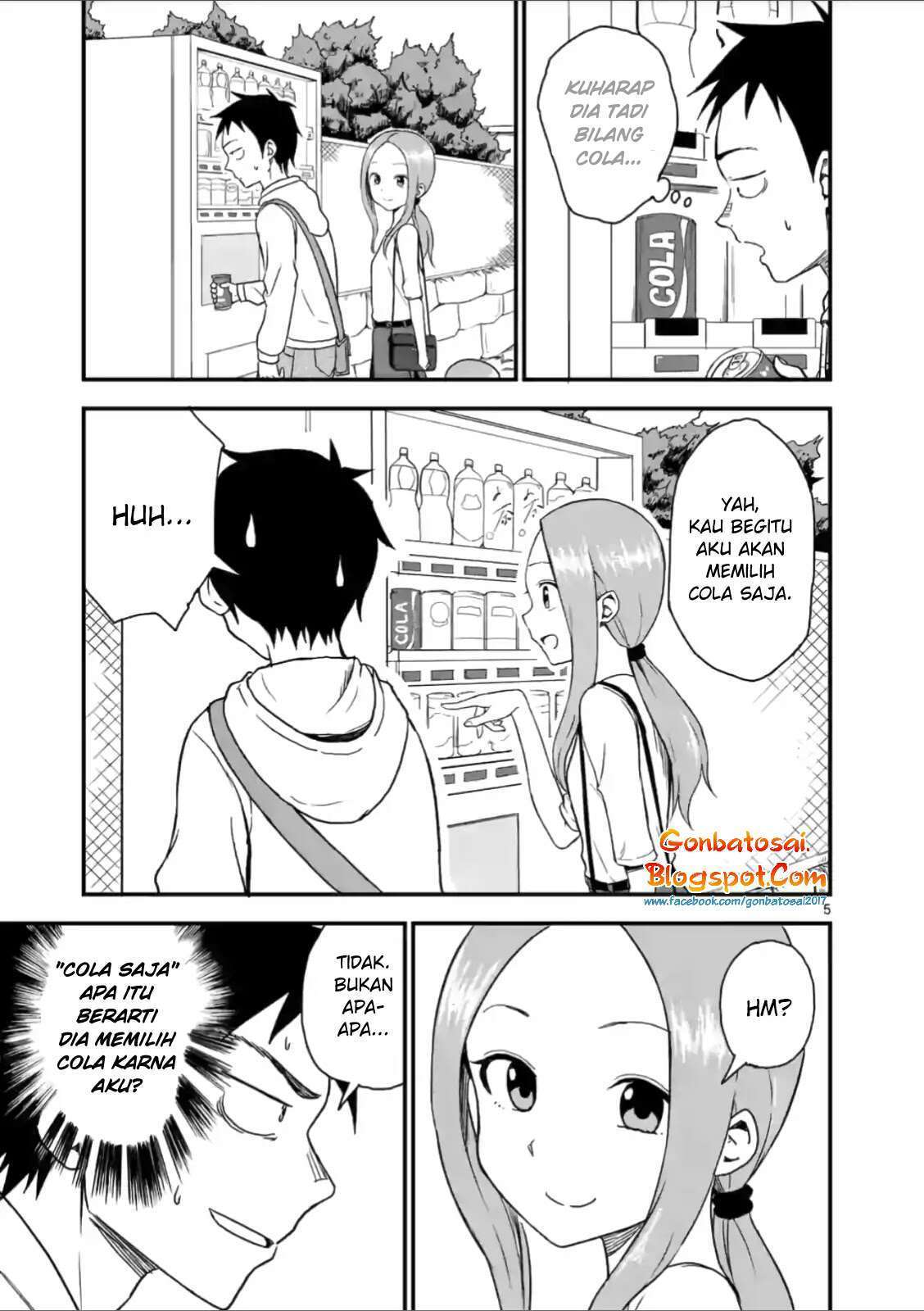 Karakai Jouzu no (Moto) Takagi-san Chapter 40 Gambar 6