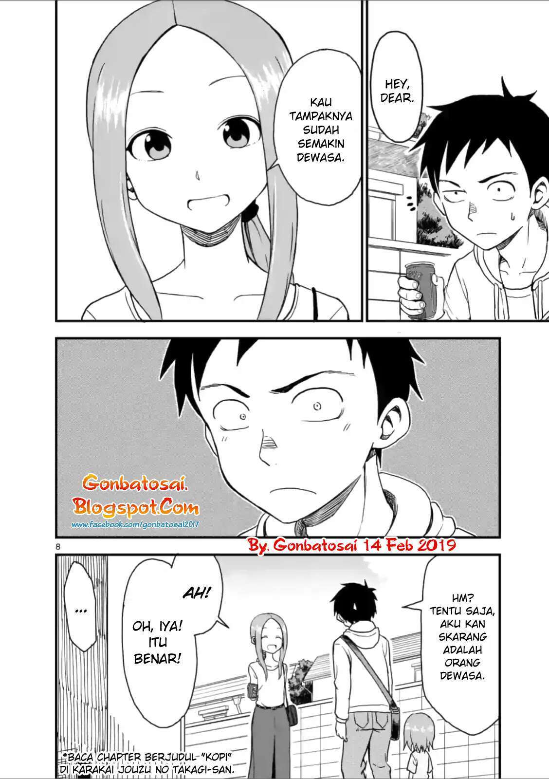 Karakai Jouzu no (Moto) Takagi-san Chapter 40 Gambar 9