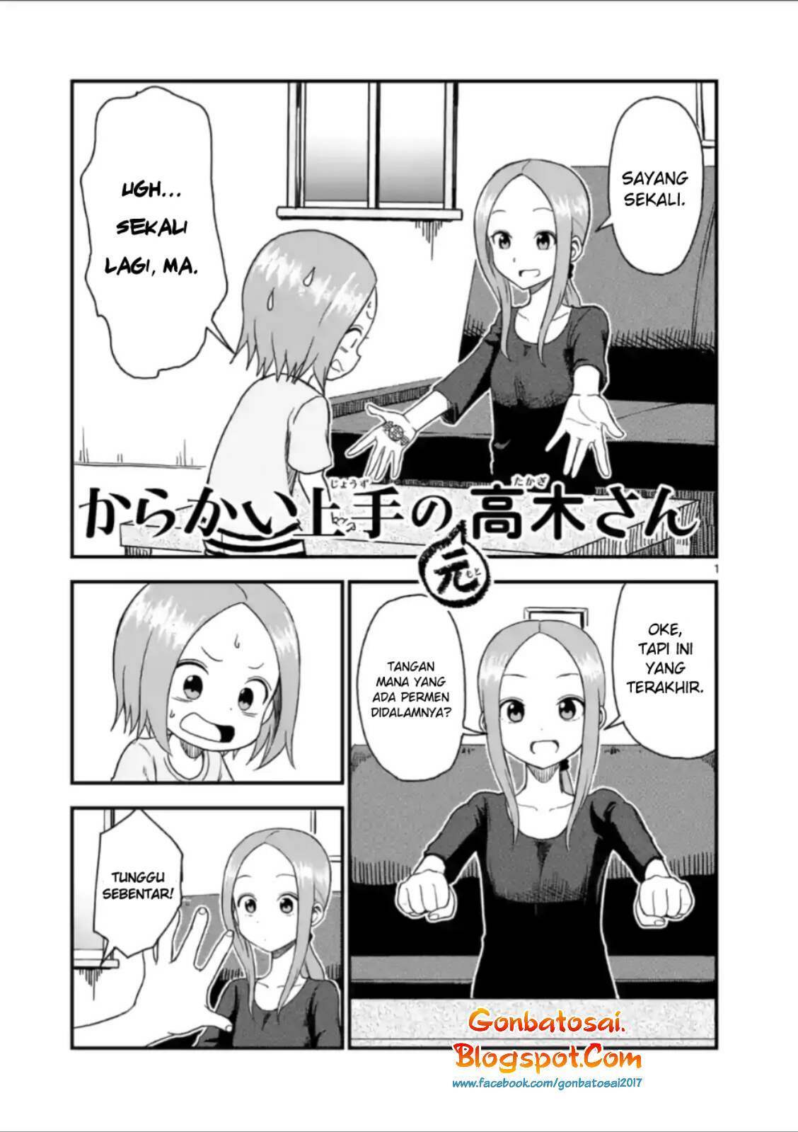 Baca Manga Karakai Jouzu no (Moto) Takagi-san Chapter 39 Gambar 2