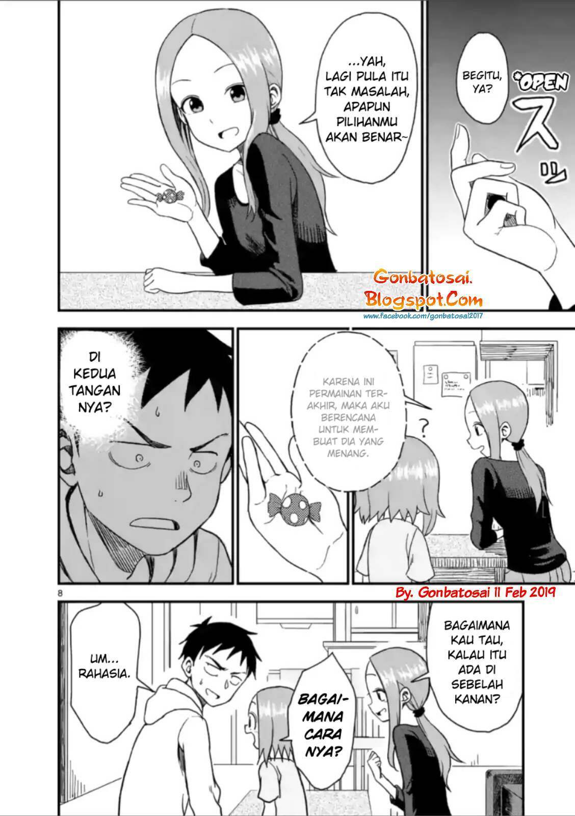 Karakai Jouzu no (Moto) Takagi-san Chapter 39 Gambar 9