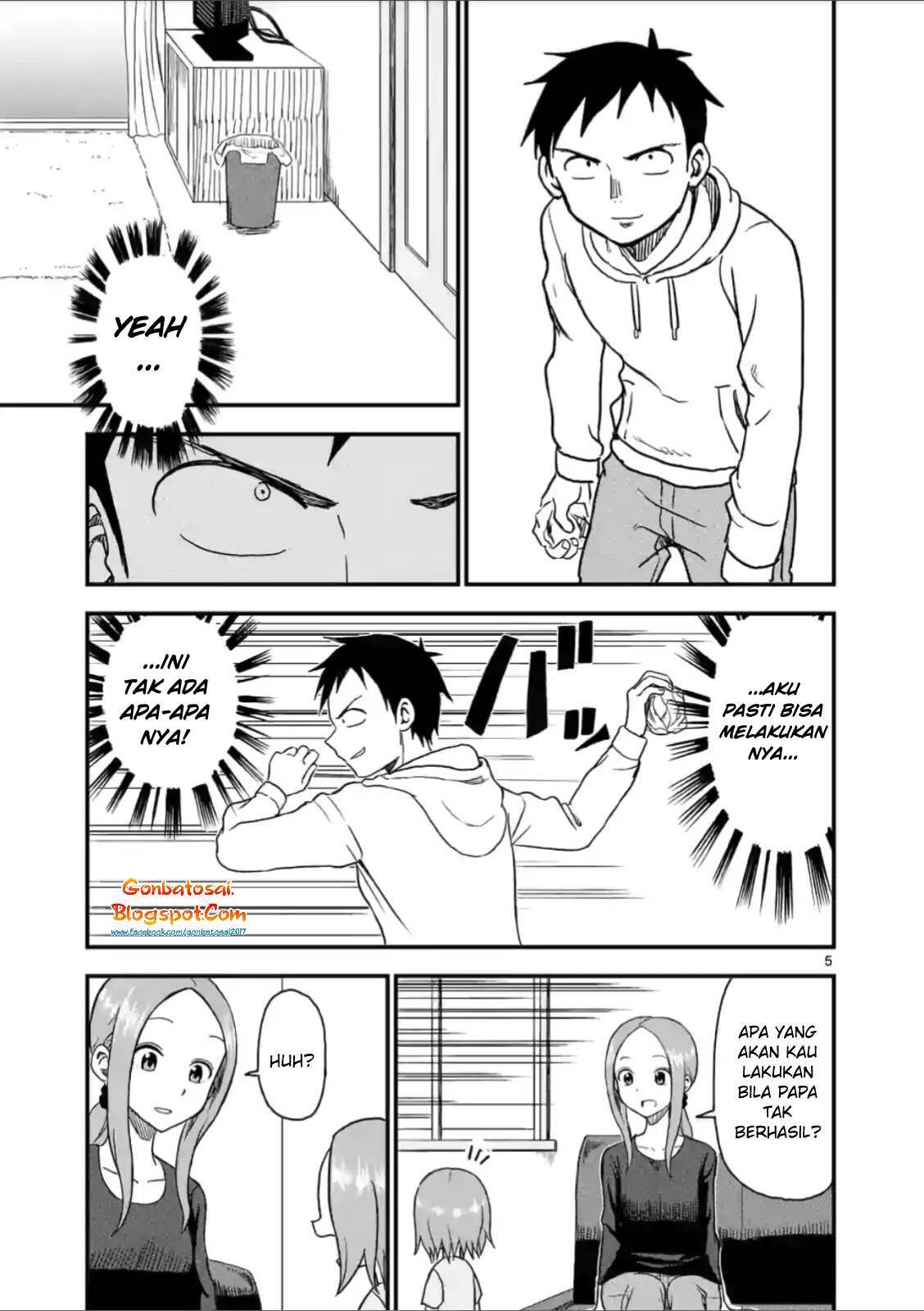 Karakai Jouzu no (Moto) Takagi-san Chapter 38 Gambar 7