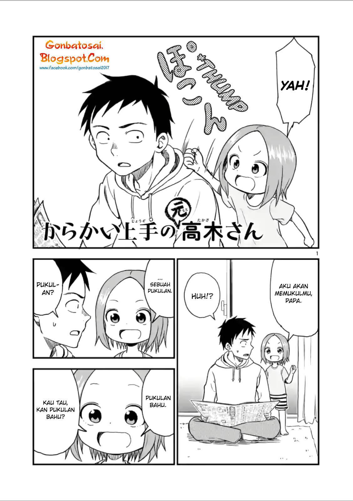 Baca Manga Karakai Jouzu no (Moto) Takagi-san Chapter 37 Gambar 2