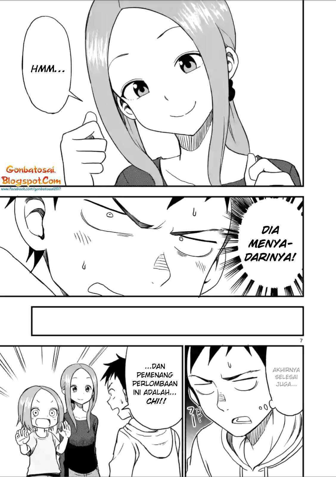 Karakai Jouzu no (Moto) Takagi-san Chapter 37 Gambar 8