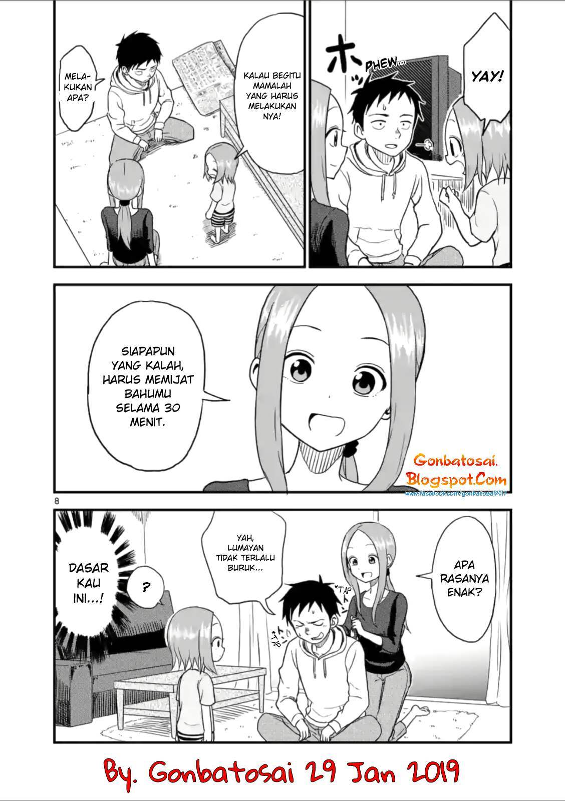 Karakai Jouzu no (Moto) Takagi-san Chapter 37 Gambar 9