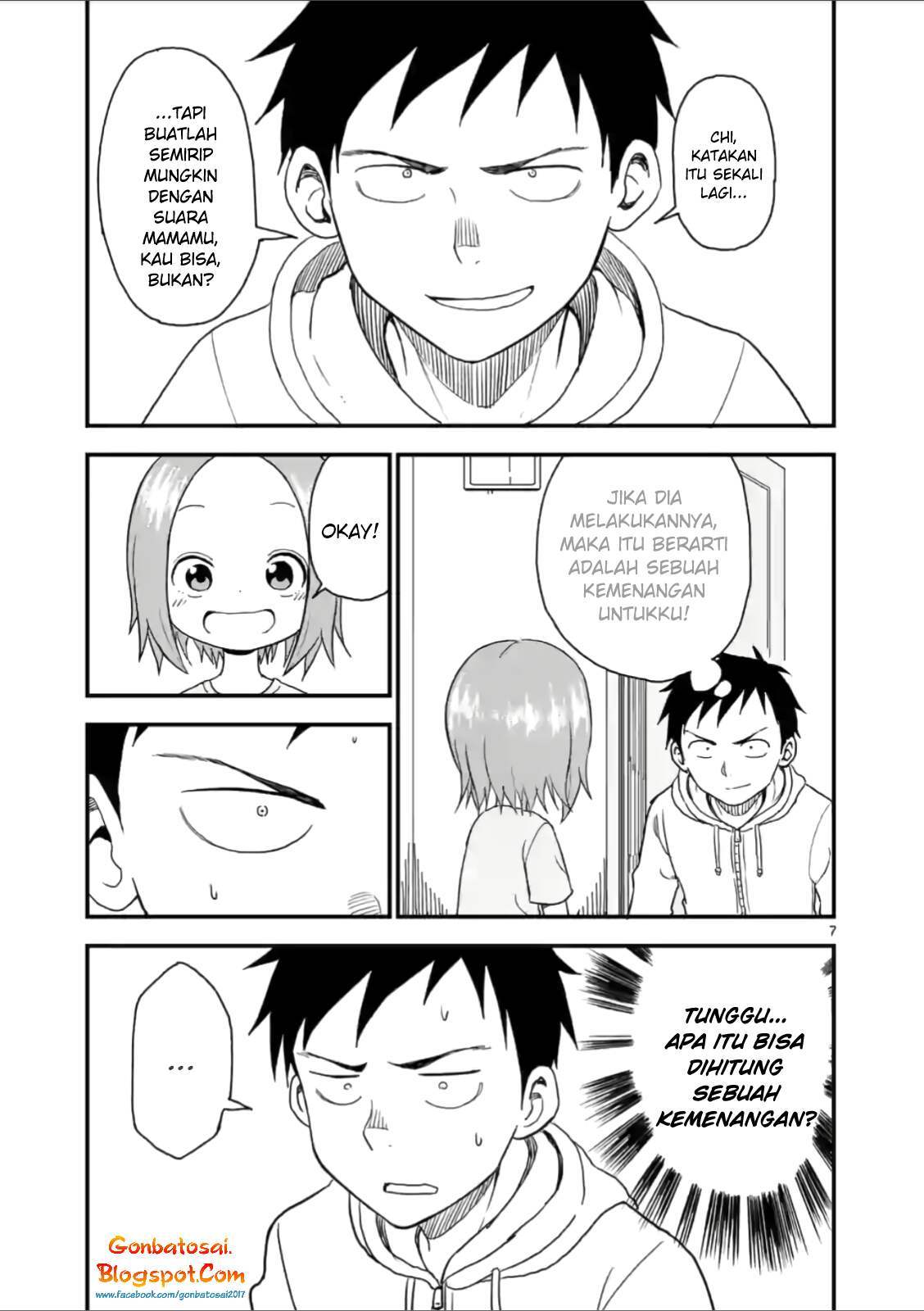 Karakai Jouzu no (Moto) Takagi-san Chapter 36 Gambar 10