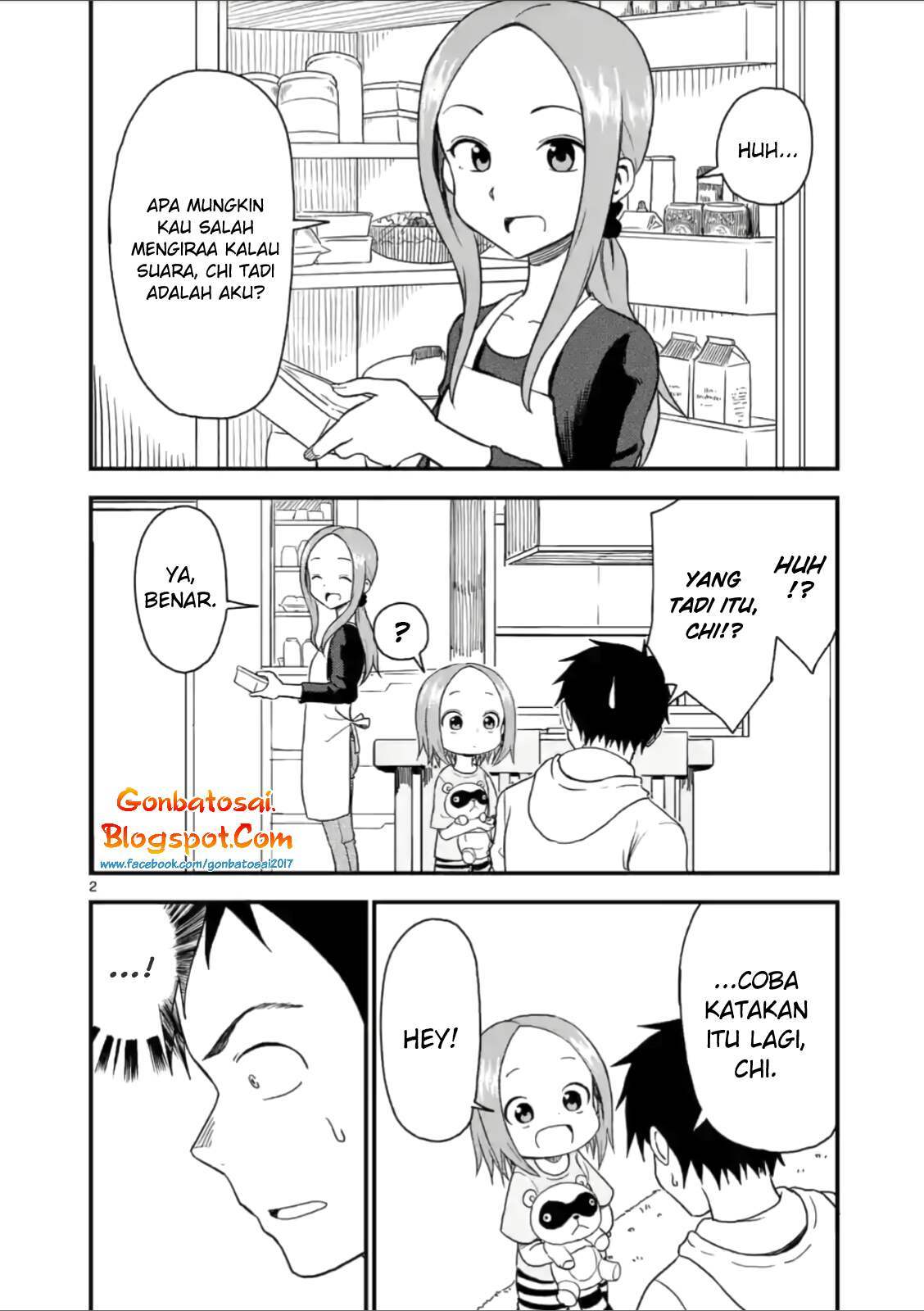 Karakai Jouzu no (Moto) Takagi-san Chapter 36 Gambar 3