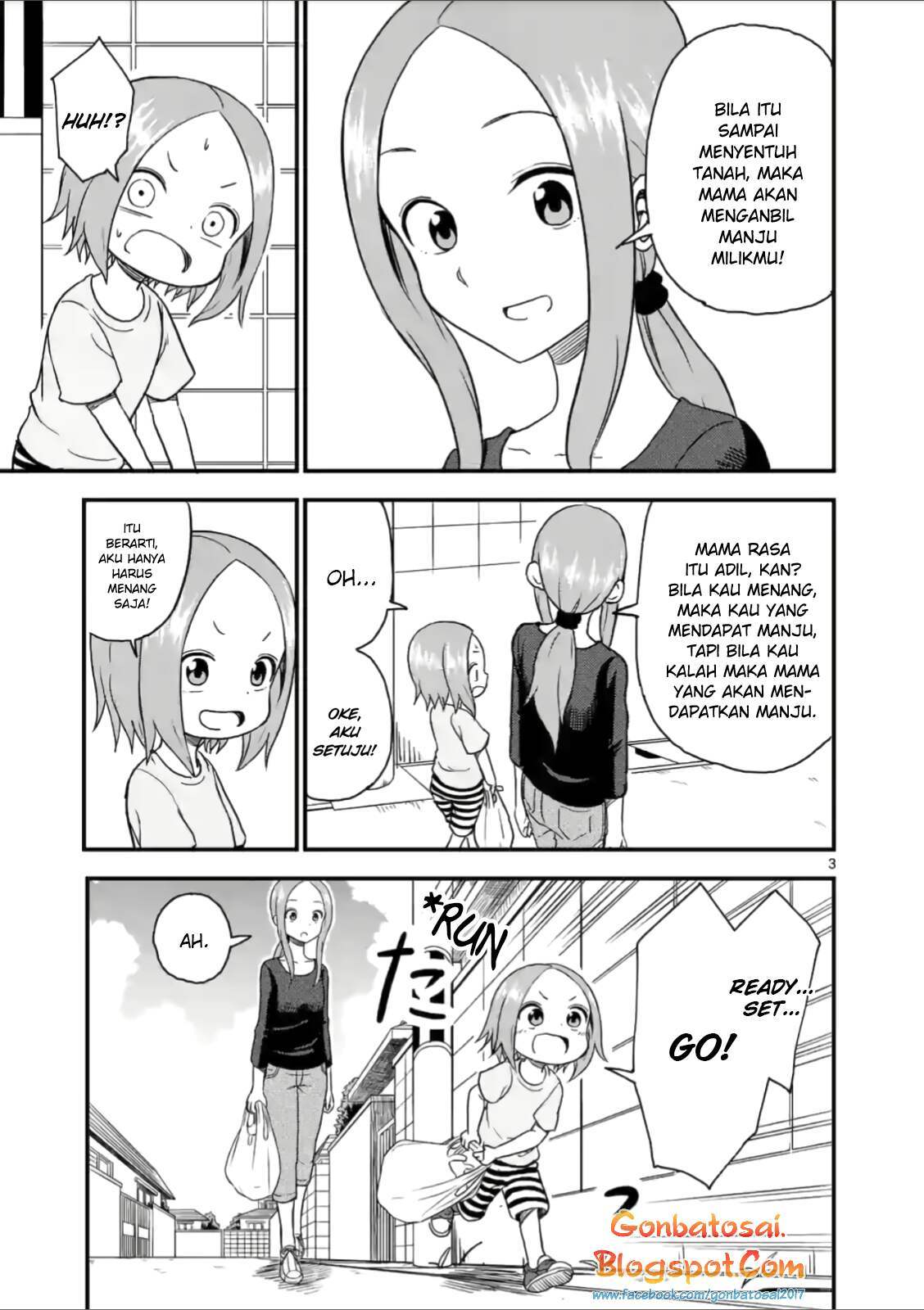 Karakai Jouzu no (Moto) Takagi-san Chapter 35 Gambar 3