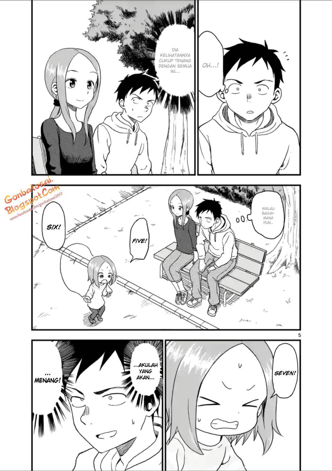 Karakai Jouzu no (Moto) Takagi-san Chapter 33 Gambar 6