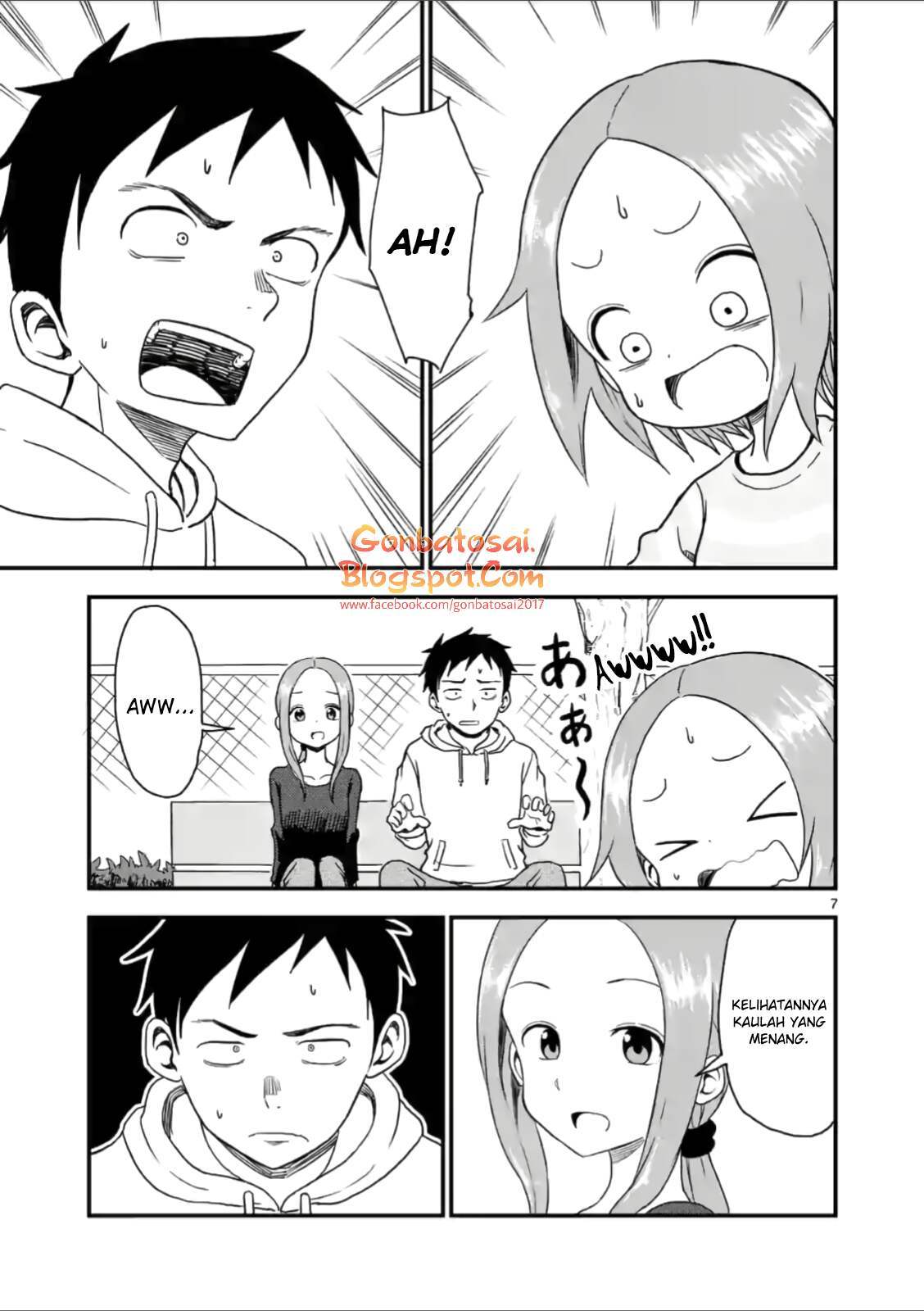 Karakai Jouzu no (Moto) Takagi-san Chapter 33 Gambar 8