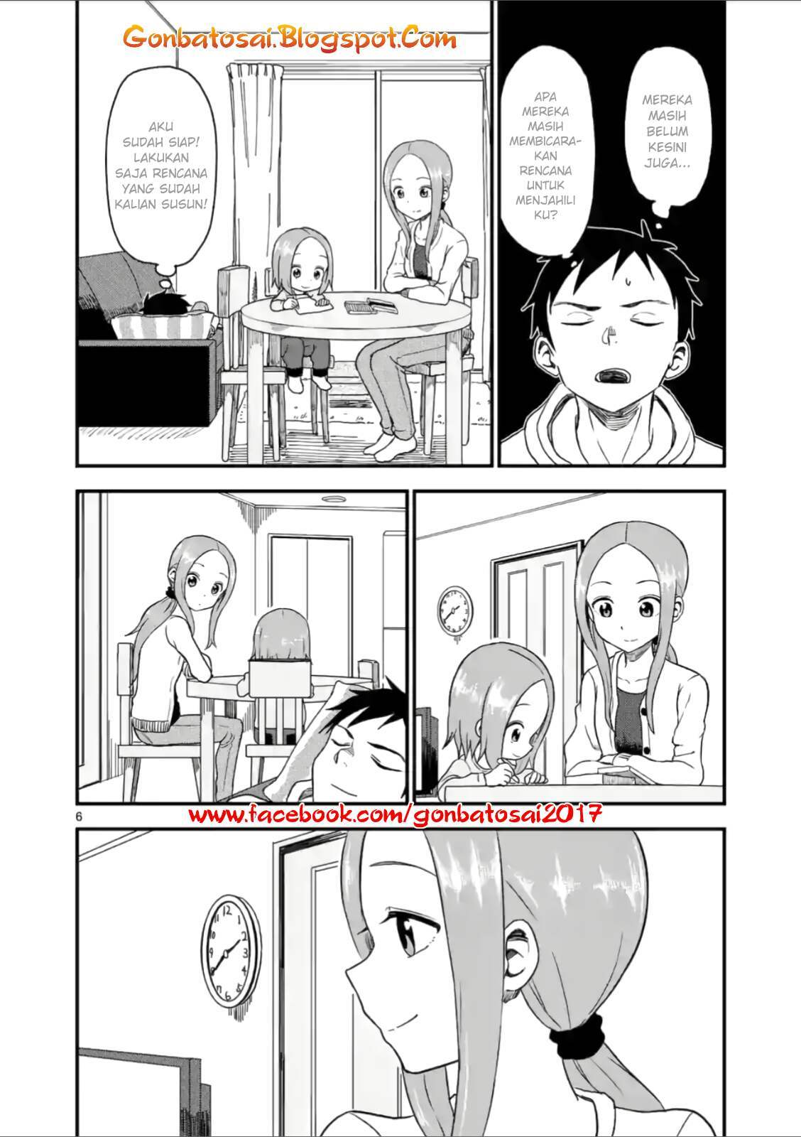 Karakai Jouzu no (Moto) Takagi-san Chapter 32 Gambar 6